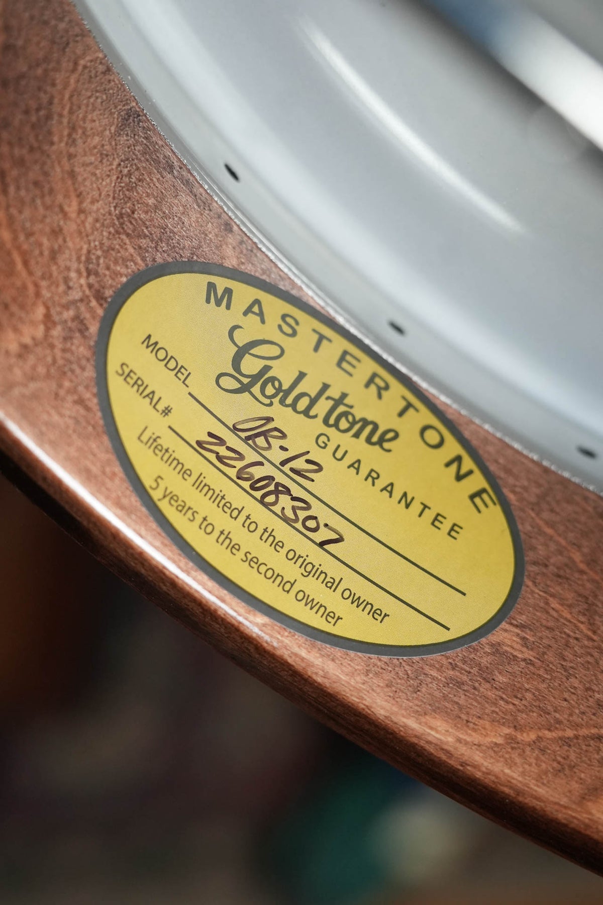 Gold Tone Mastertone OB-12 Top Tension Resonator Banjo #8307