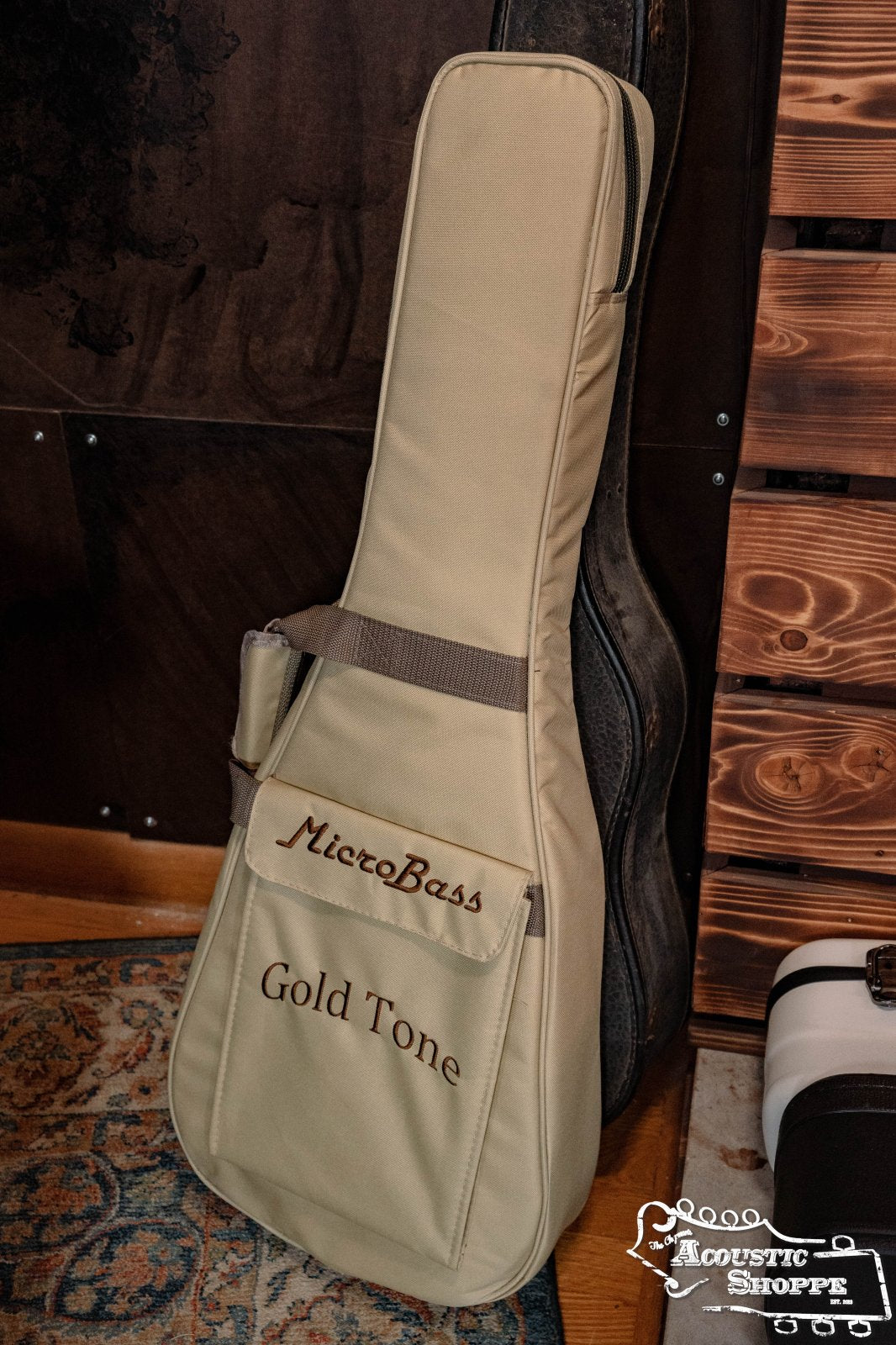 Gold Tone M-Bass 23-Inch Scale Acoustic-Electric MicroBass with Gig Bag #2018