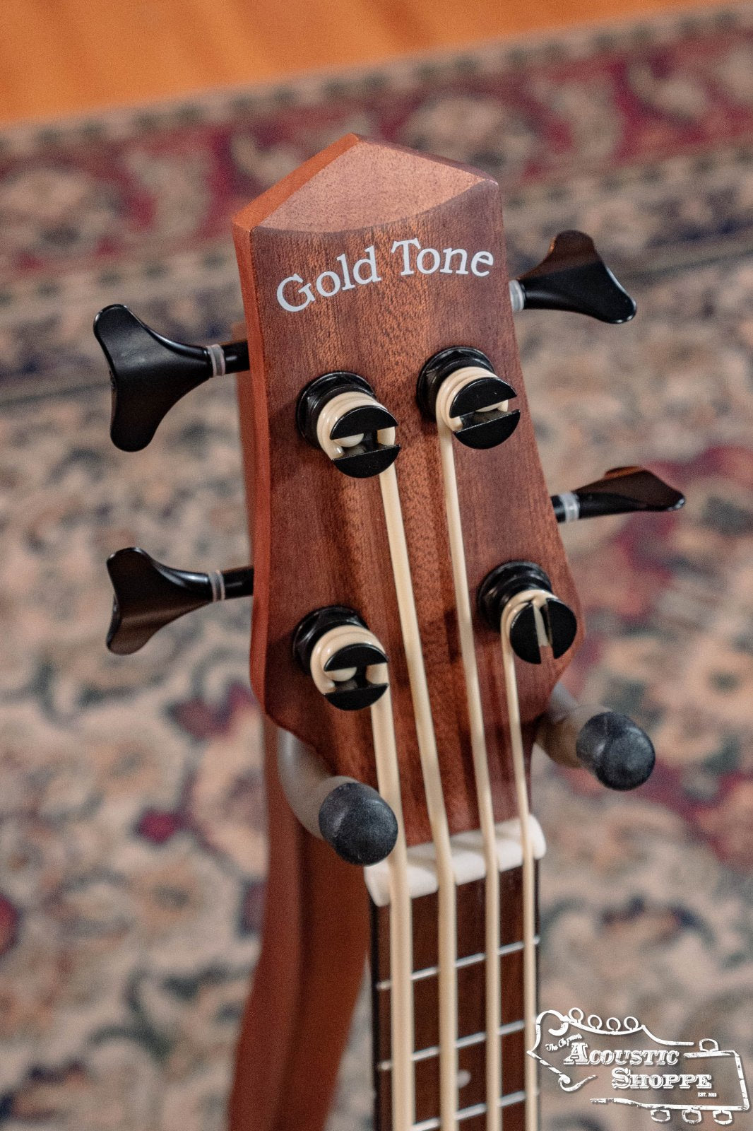 Gold Tone M-Bass 23-Inch Scale Acoustic-Electric MicroBass with Gig Bag #2018