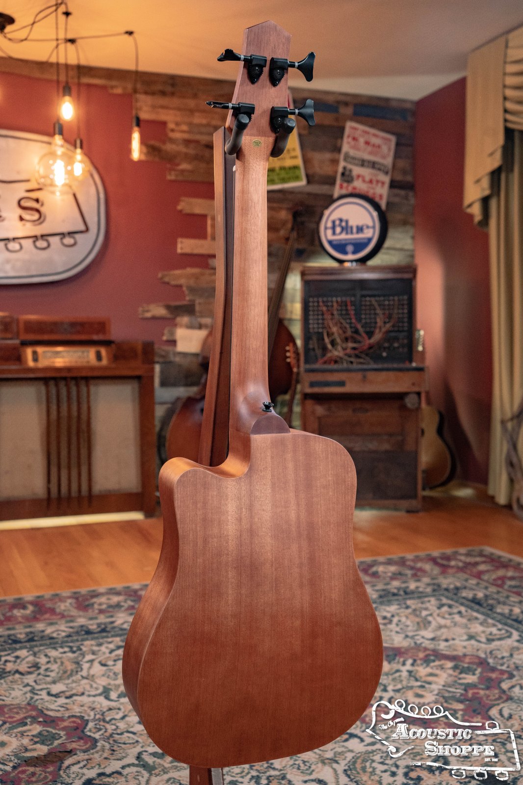 Gold Tone M-Bass 23-Inch Scale Acoustic-Electric MicroBass with Gig Bag #2018