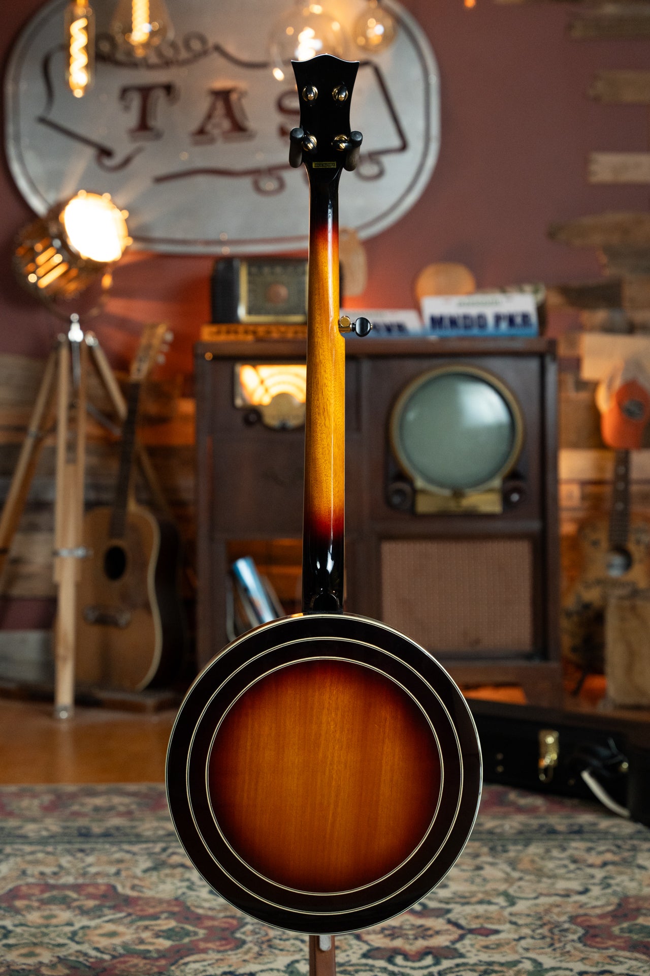 Gold Tone Mastertone OB-2 JM Joe Mullins 5-String Bowtie Maple Resonator Banjo #4517