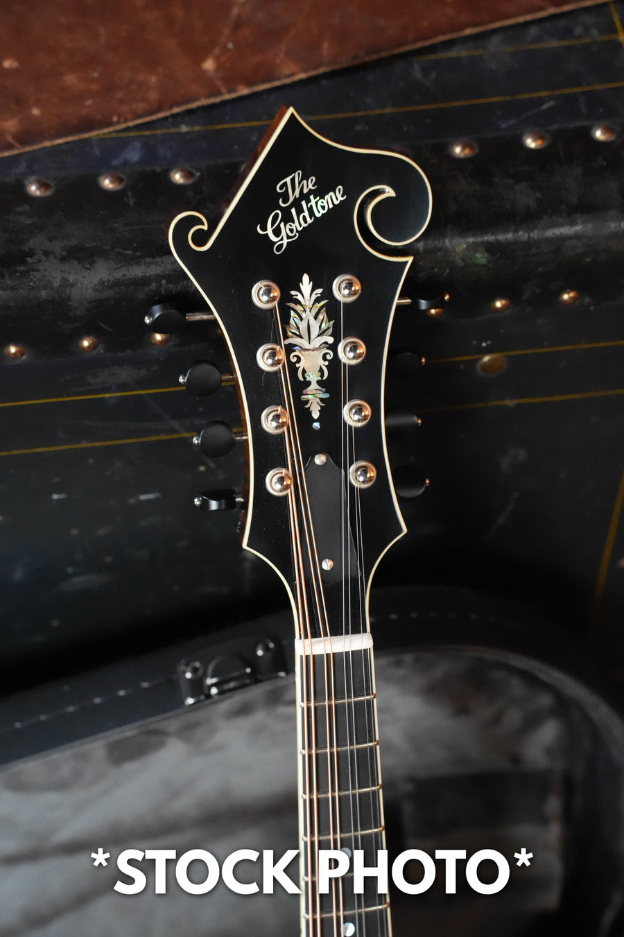 *Pre-Order Deposit ONLY* Gold Tone Grandmaster Mandolin Elite - Vintage Leather Finish