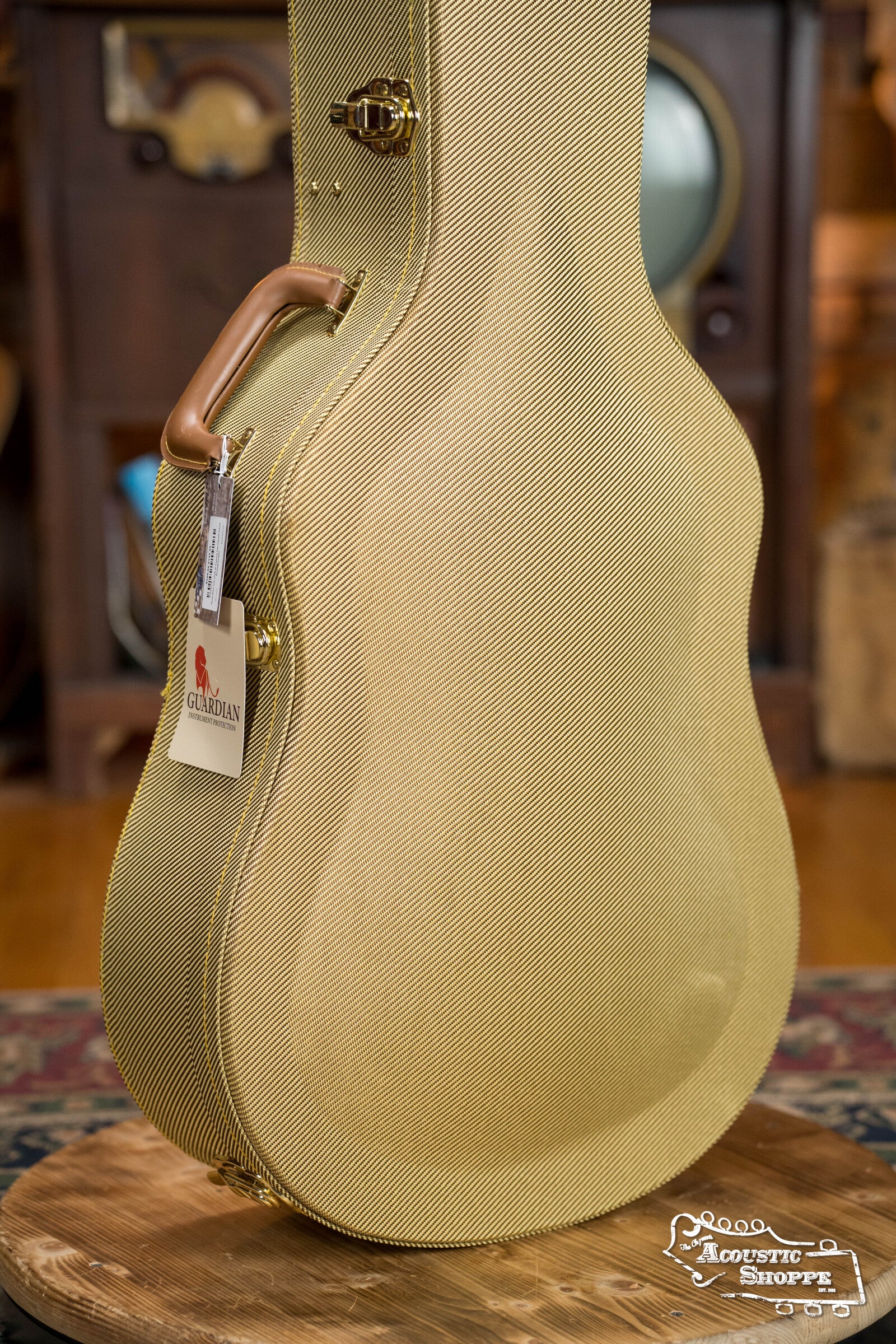 Guardian CG-035-D Tweed Hardshell Case-Dreadnought