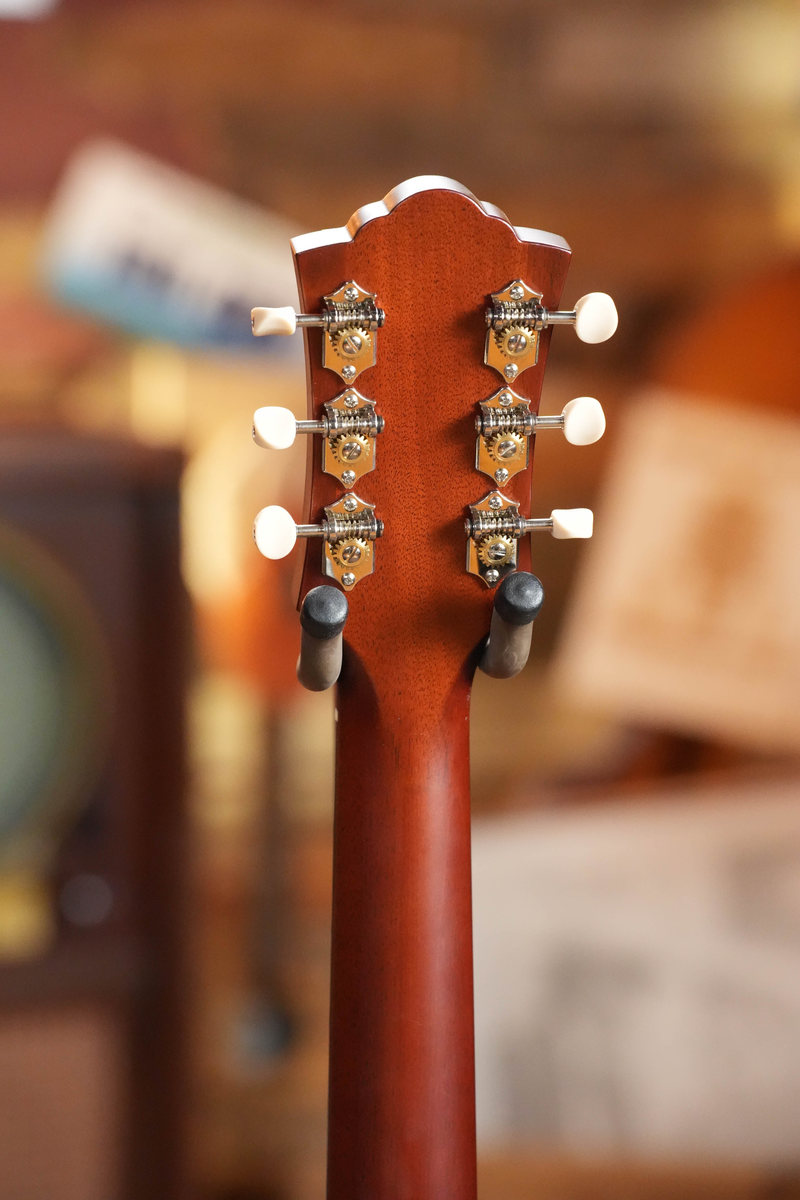 Guild M-20 Natural All African Mahogany Concert Acoustic Guitar #0317