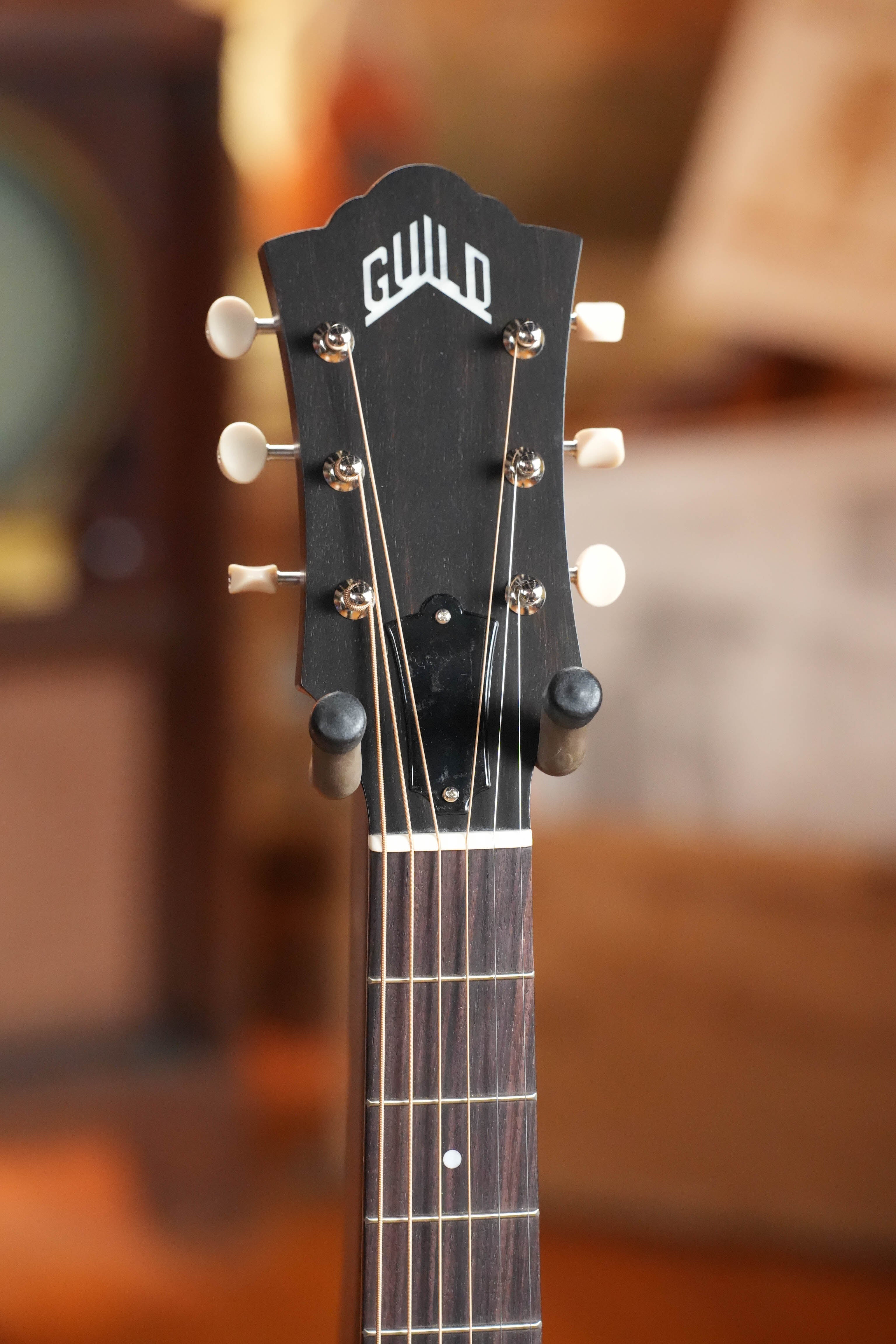 Guild M-20 Natural All African Mahogany Concert Acoustic Guitar #0317