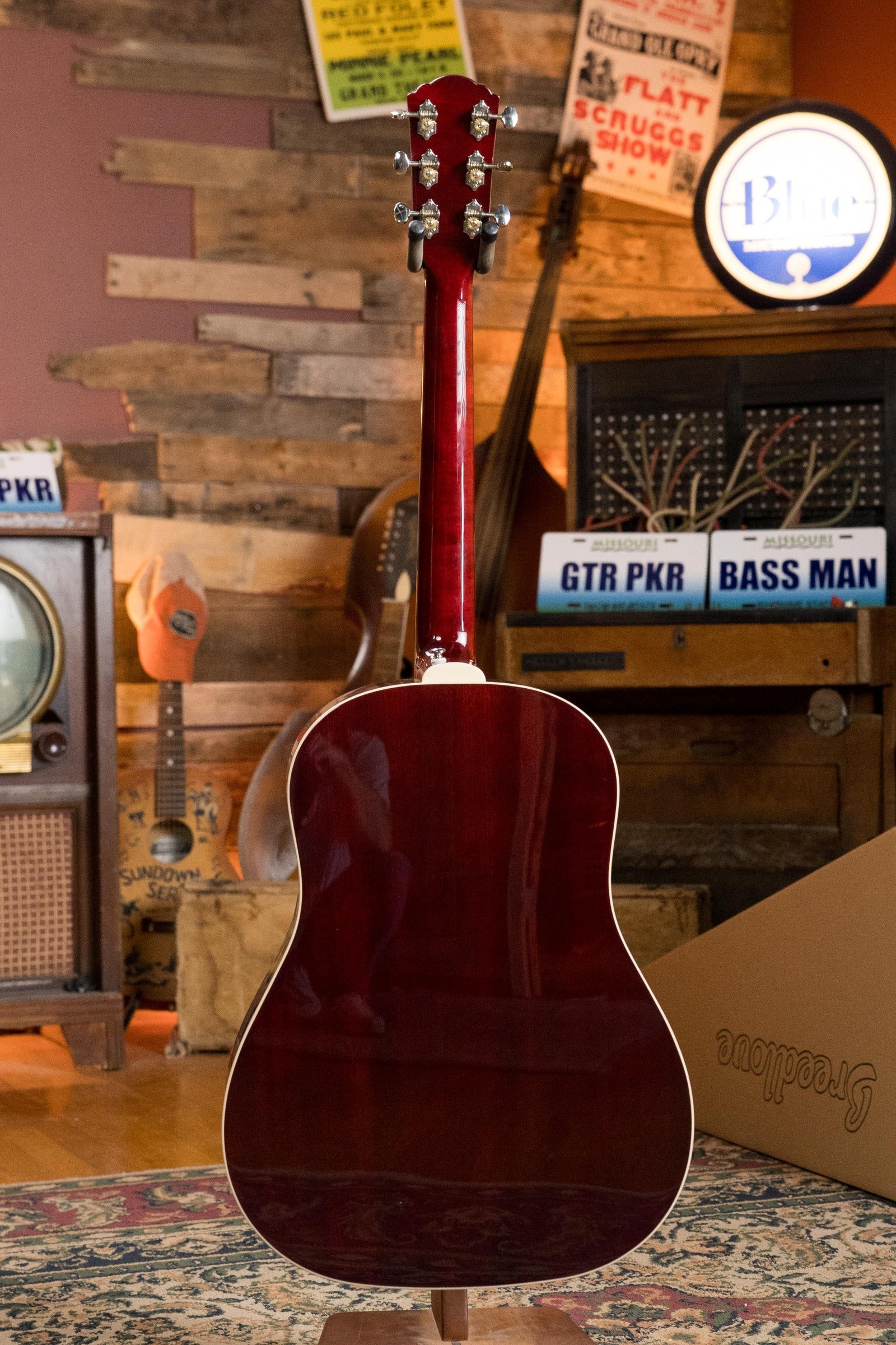 Guild DS-240 Memoir Sitka/Mahogany Wine Red Slope Shoulder Dreadnought Acoustic Guitar #4241