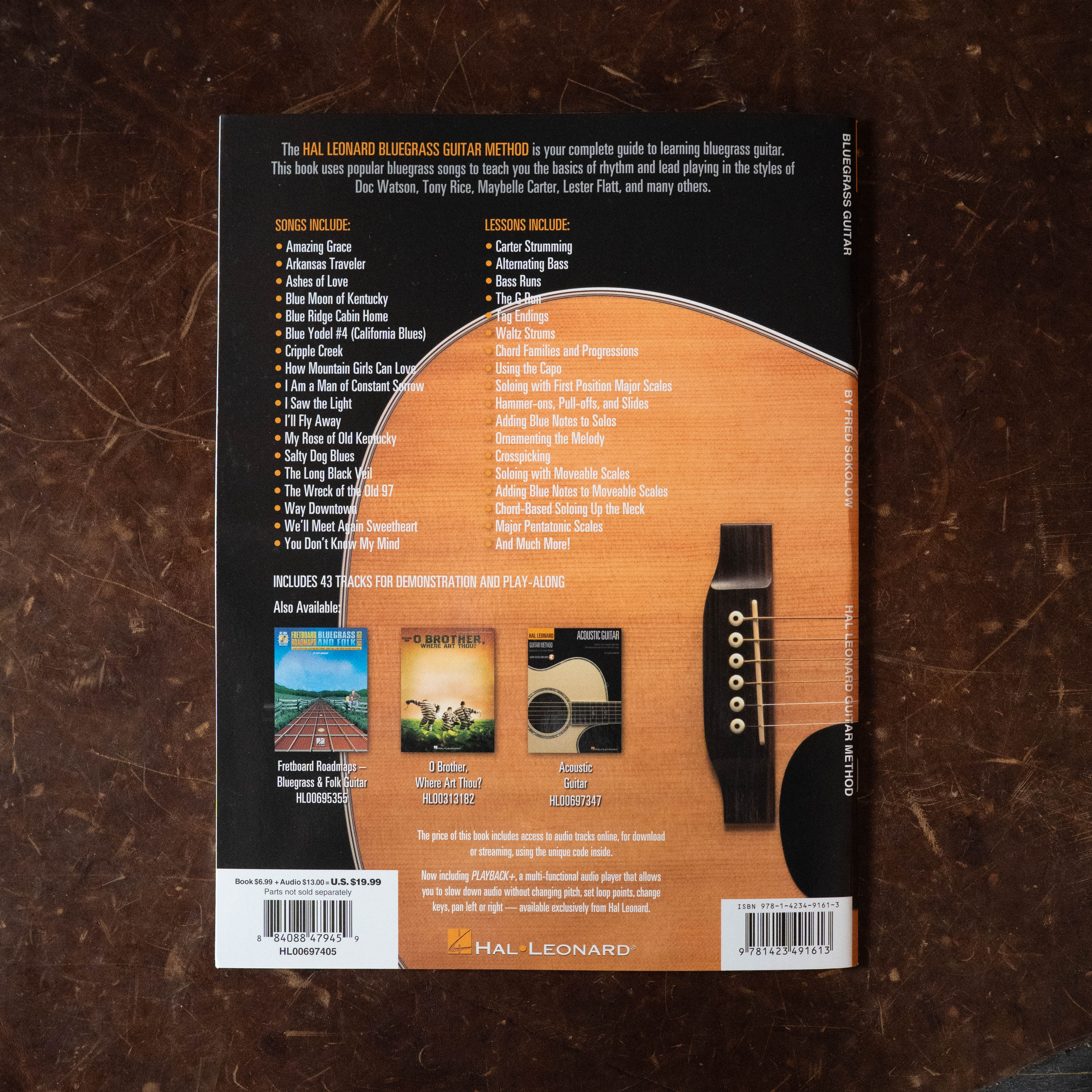 Hal Leonard Bluegrass Guitar Method by Fred Sokolow