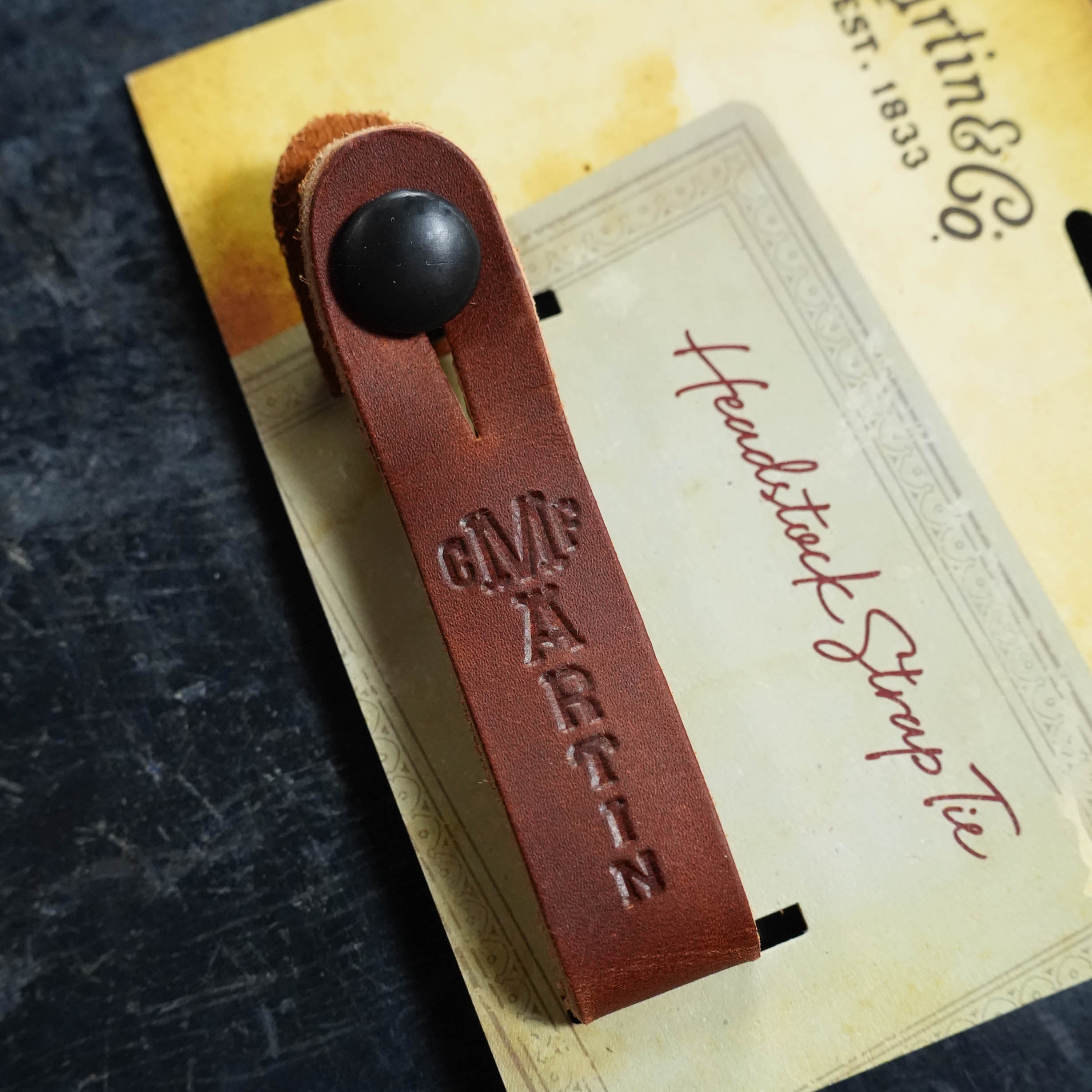 Martin Brown Headstock Tie