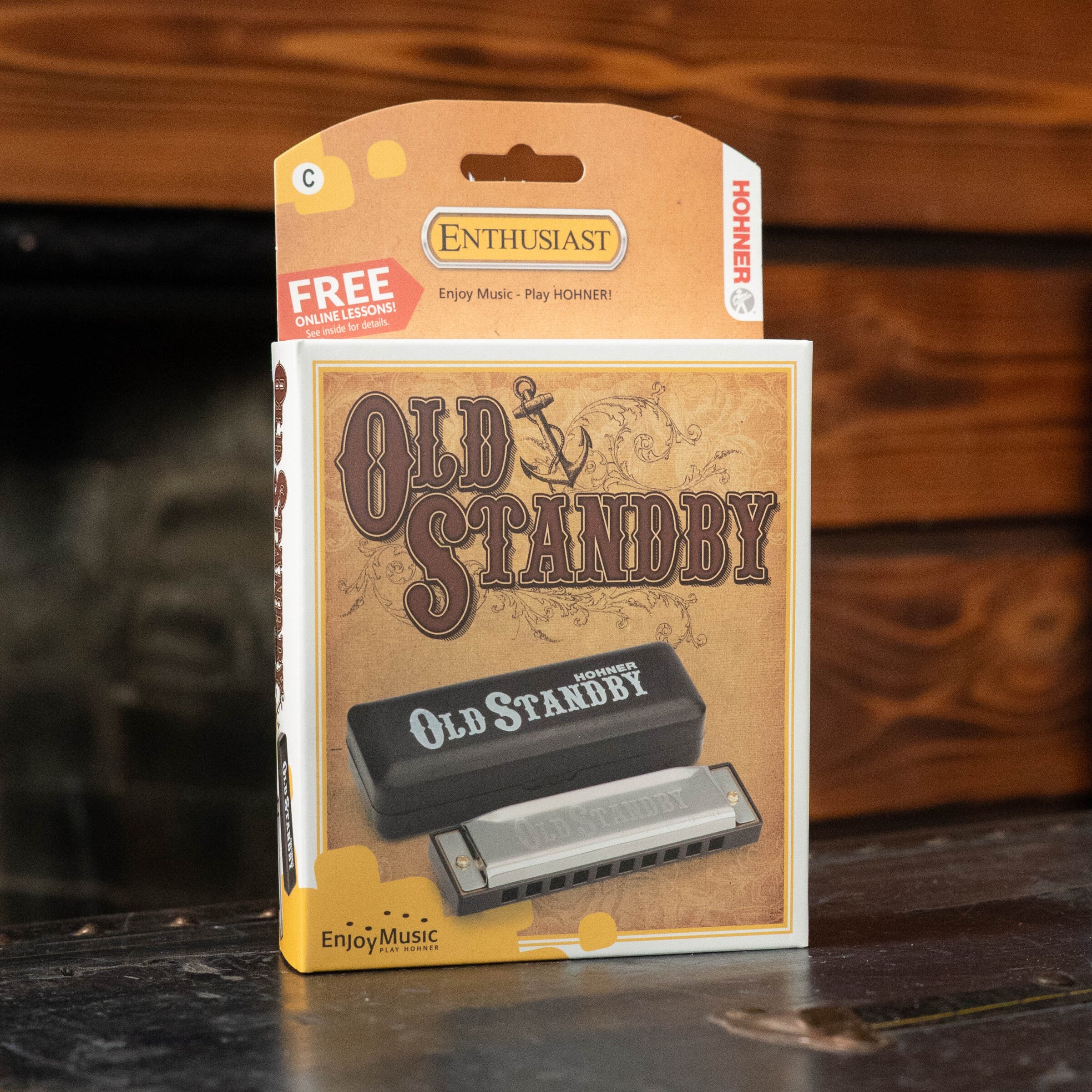 Hohner Old Standby Harmonica - Key of C (34B-BXC)