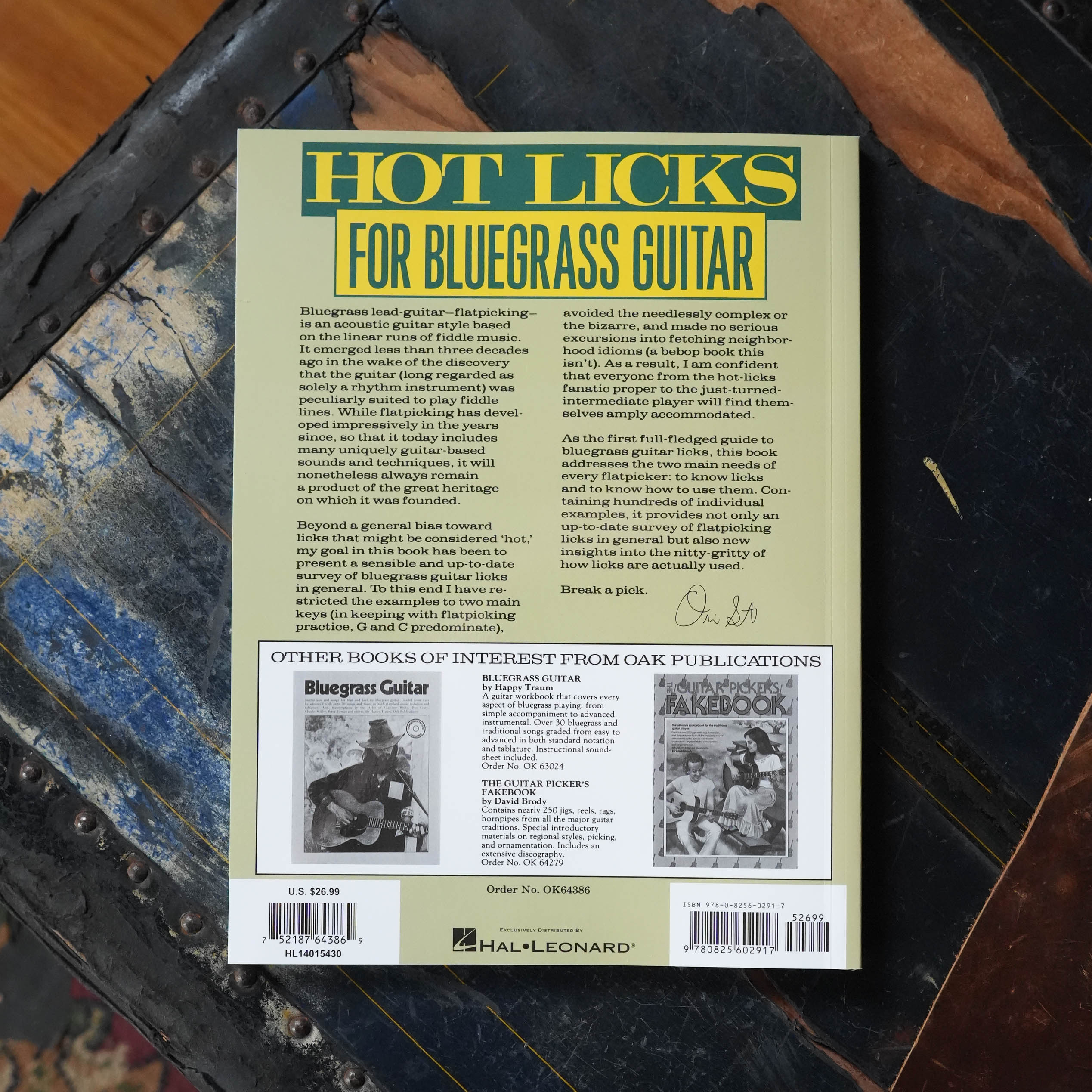 Hot Licks for Bluegrass Guitar by Orrin Star