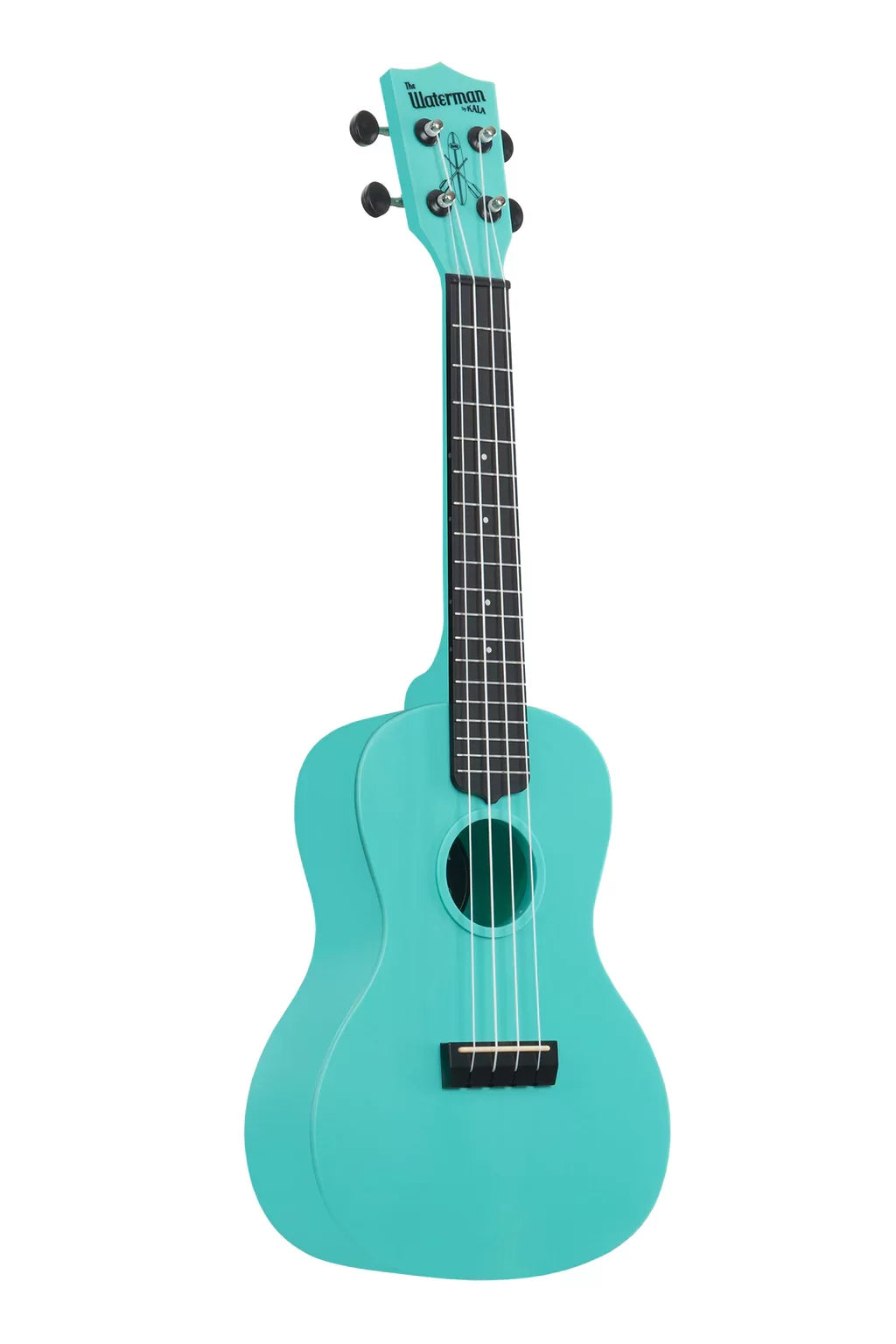 The Waterman Aqua Mist Glow-In-The-Dark Soprano Recycled Ukulele - Kala Brand