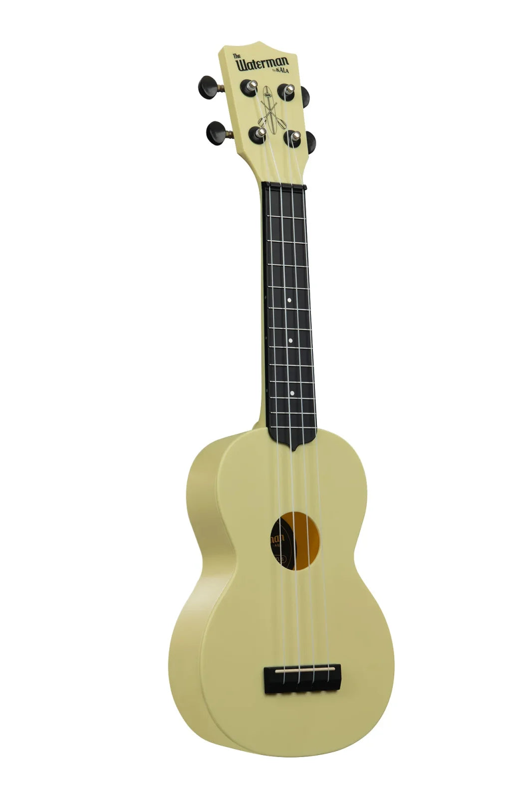 The Waterman Starlight Yellow Glow-In-The-Dark Soprano Recycled Ukulele  - Kala Brand
