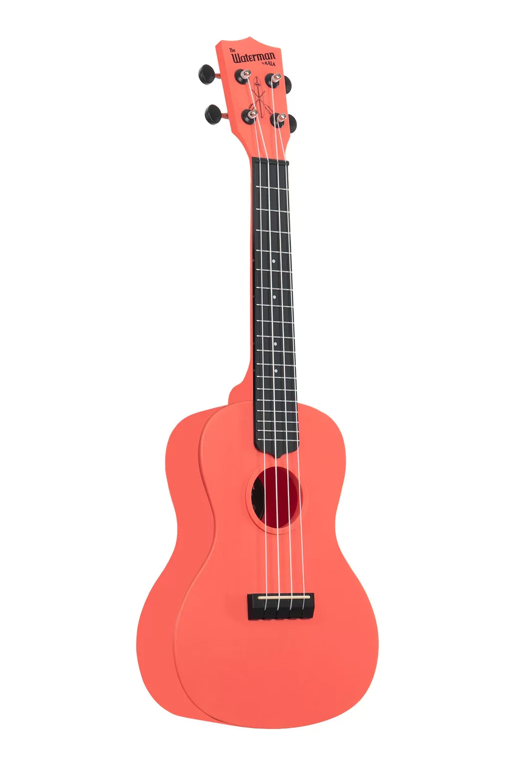 The Waterman Pink Dusk Soprano Recycled Ukulele - Kala Brand