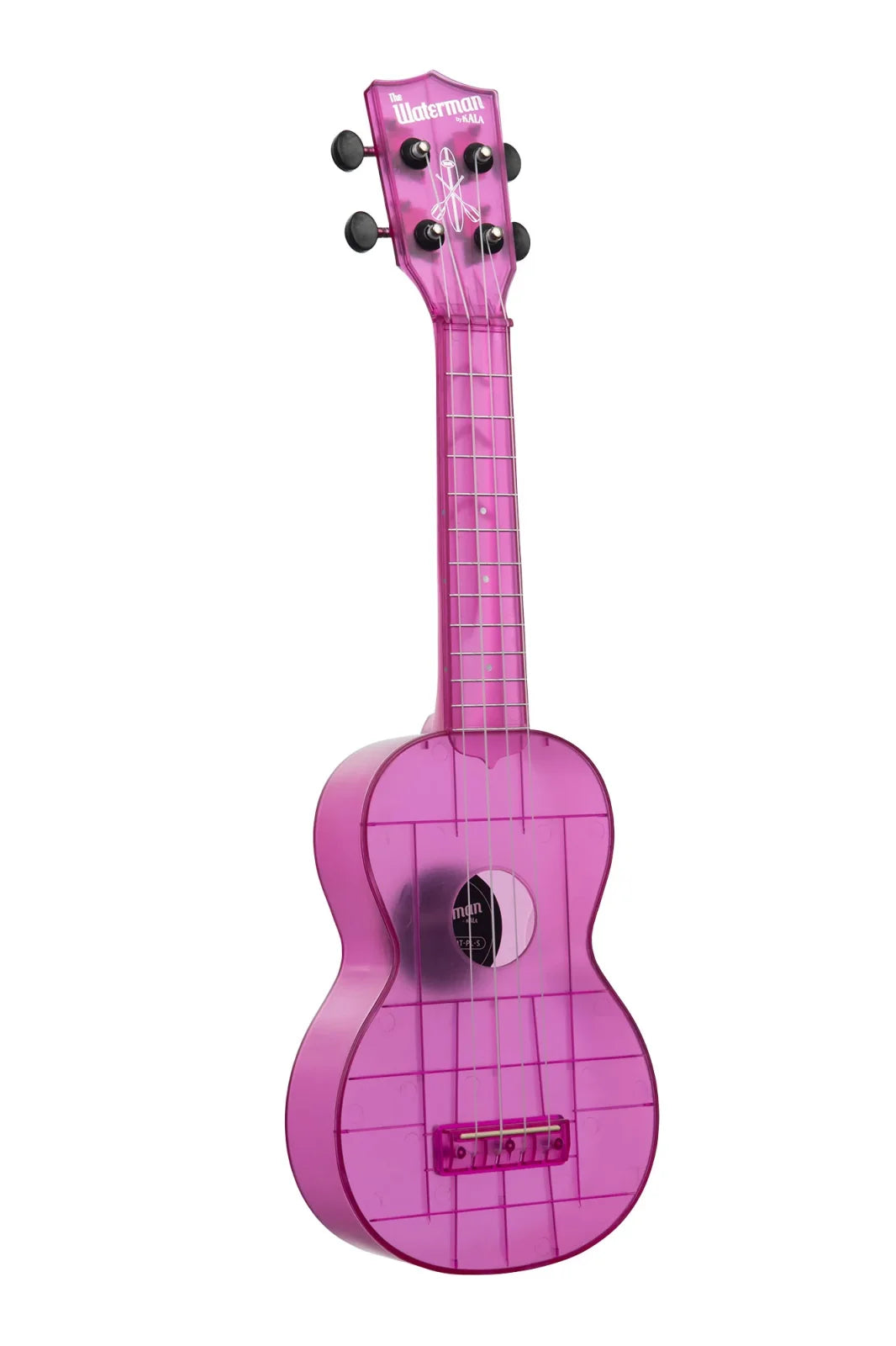The Waterman Amethyst Purple Transparent Soprano Ukulele - Kala Brand