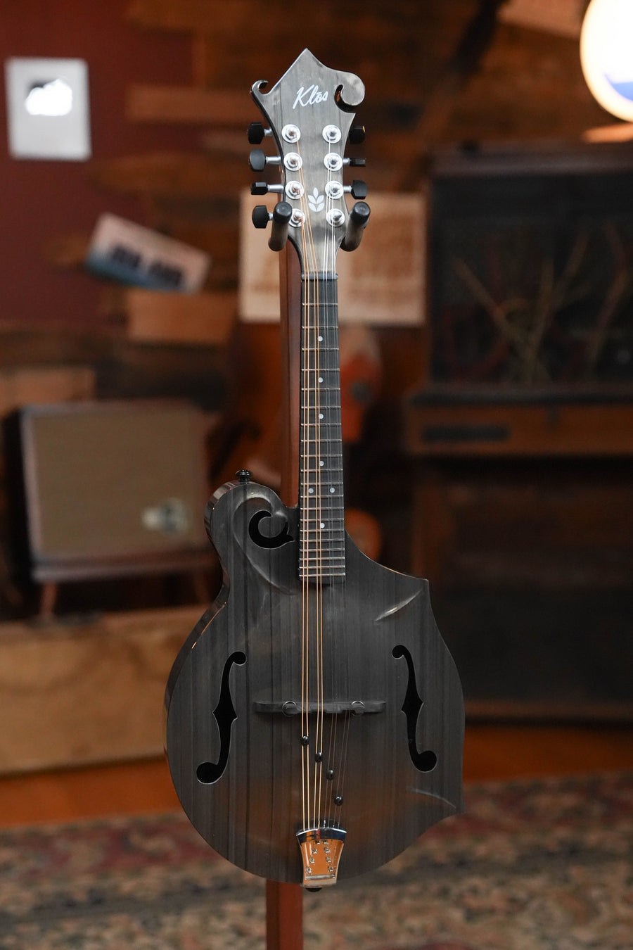 KLOS CT_MF_DA Full Carbon Timber F-Style Acoustic Mandolin #5197