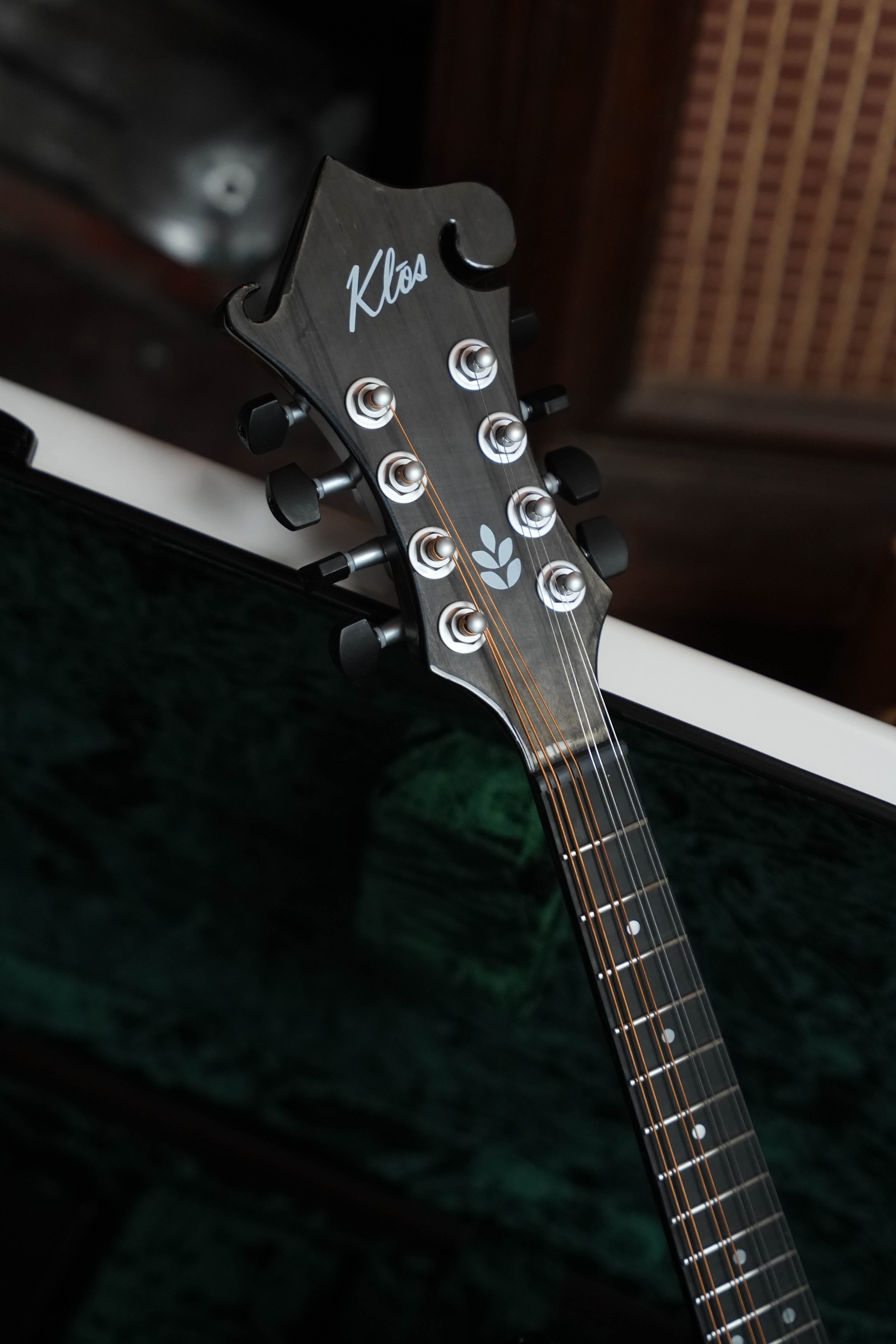 KLOS CT_MF_DA Full Carbon Timber F-Style Acoustic Mandolin #5197