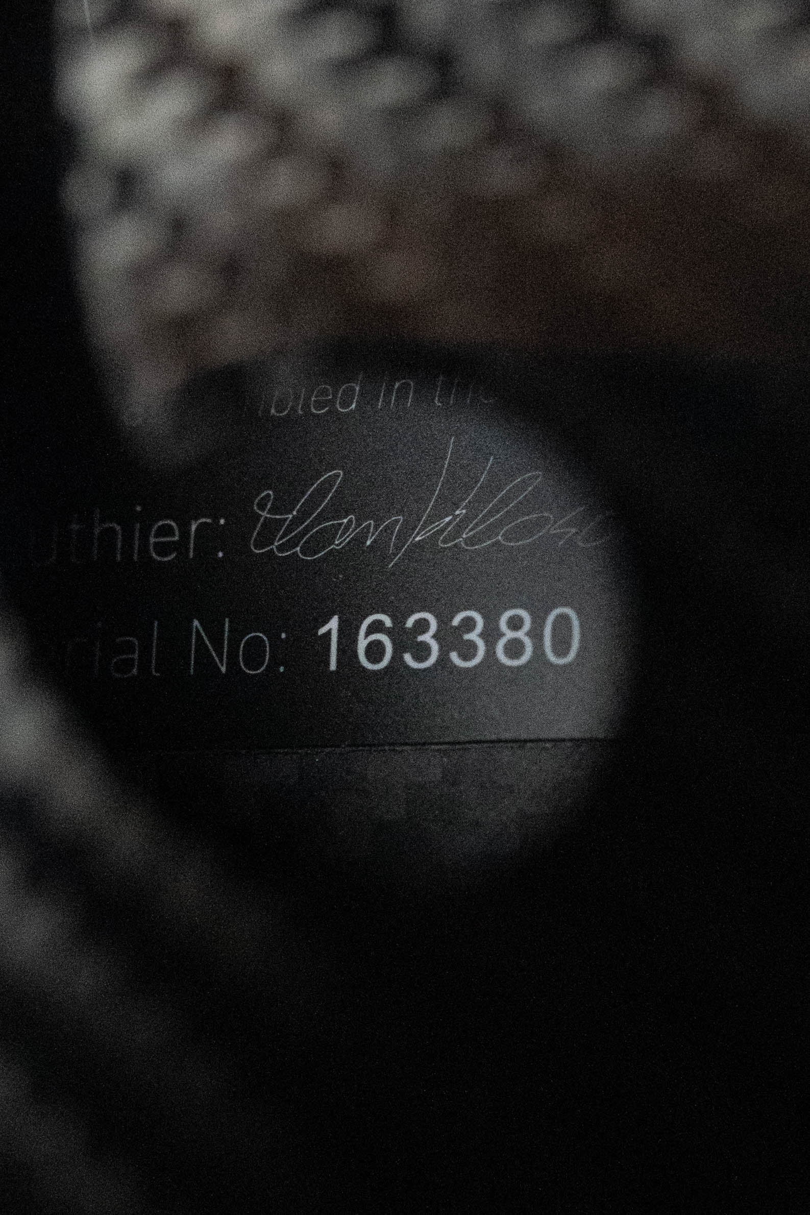 KLOS X_MA_DA Full Carbon Fiber A-Style Acoustic Mandolin #3380