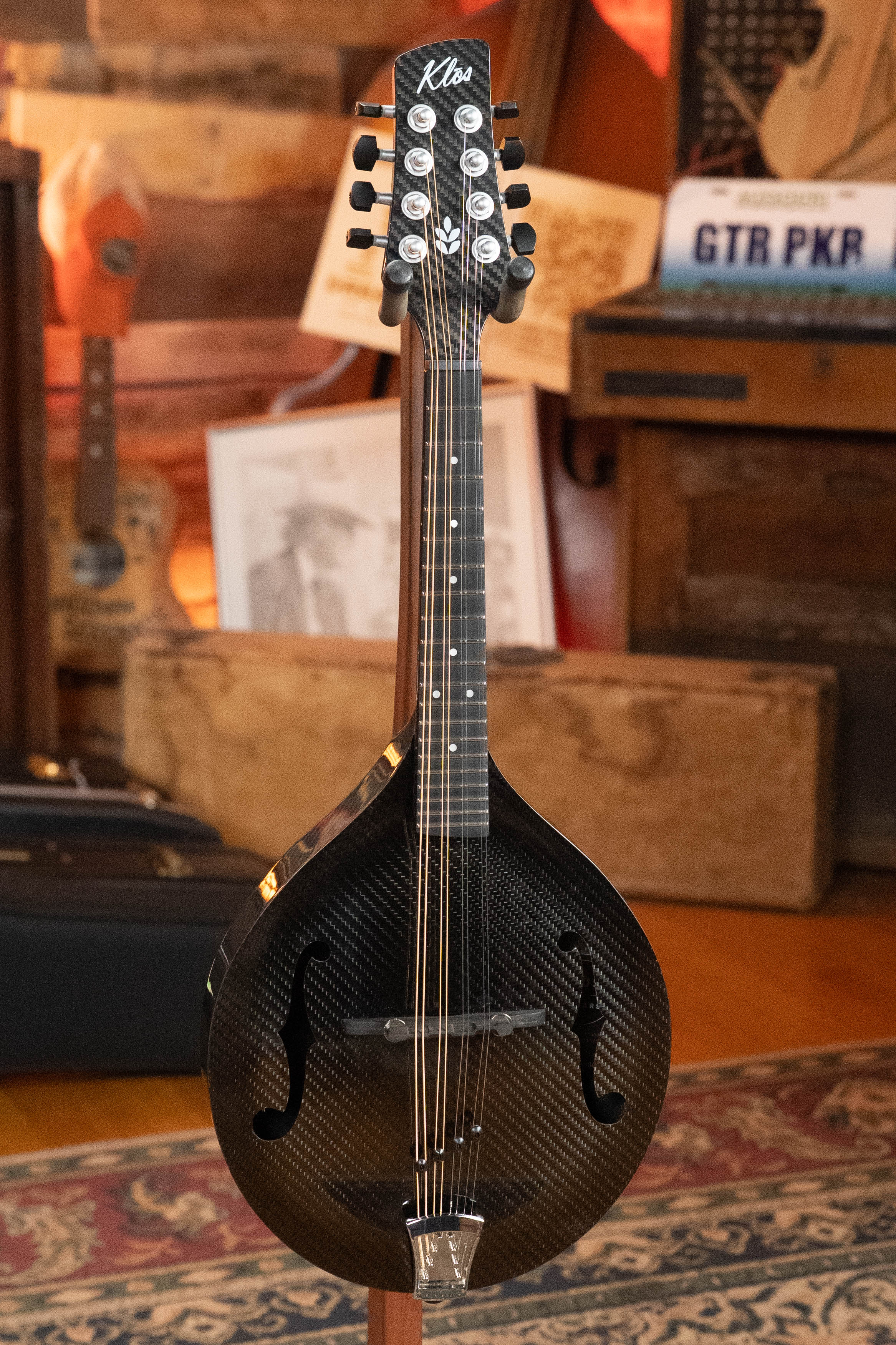 KLOS X_MA_DA Full Carbon Fiber A-Style Acoustic Mandolin #3380