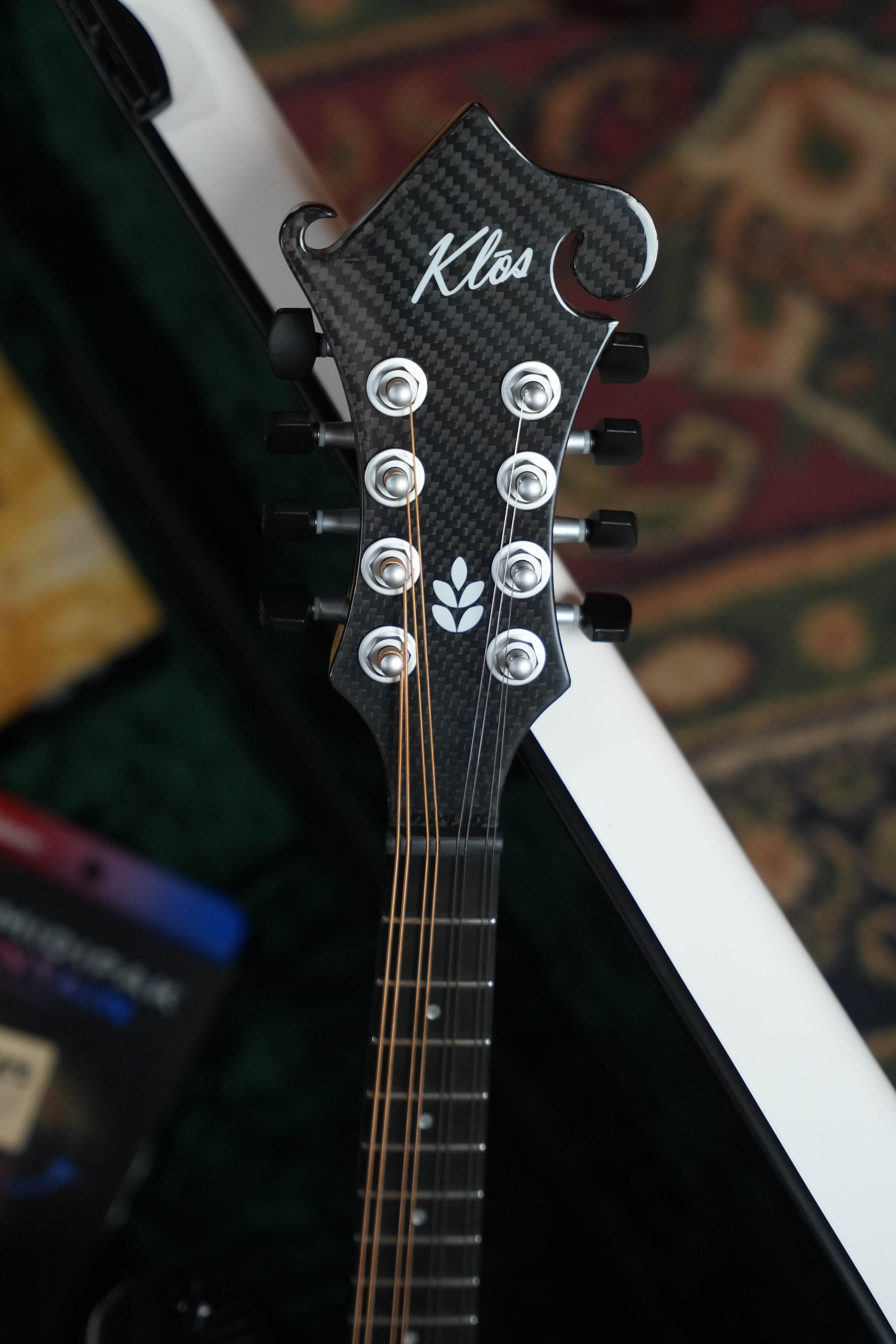 KLOS X_MF_DAE Full Carbon Fiber F-Style Acoustic-Electric Mandolin w/ Pickup #5061