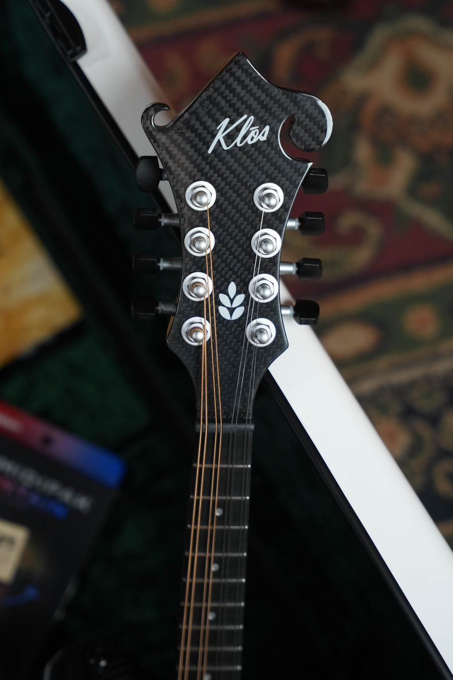 KLOS X_MF_DAE Full Carbon Fiber F-Style Acoustic-Electric Mandolin w/ Pickup #5061