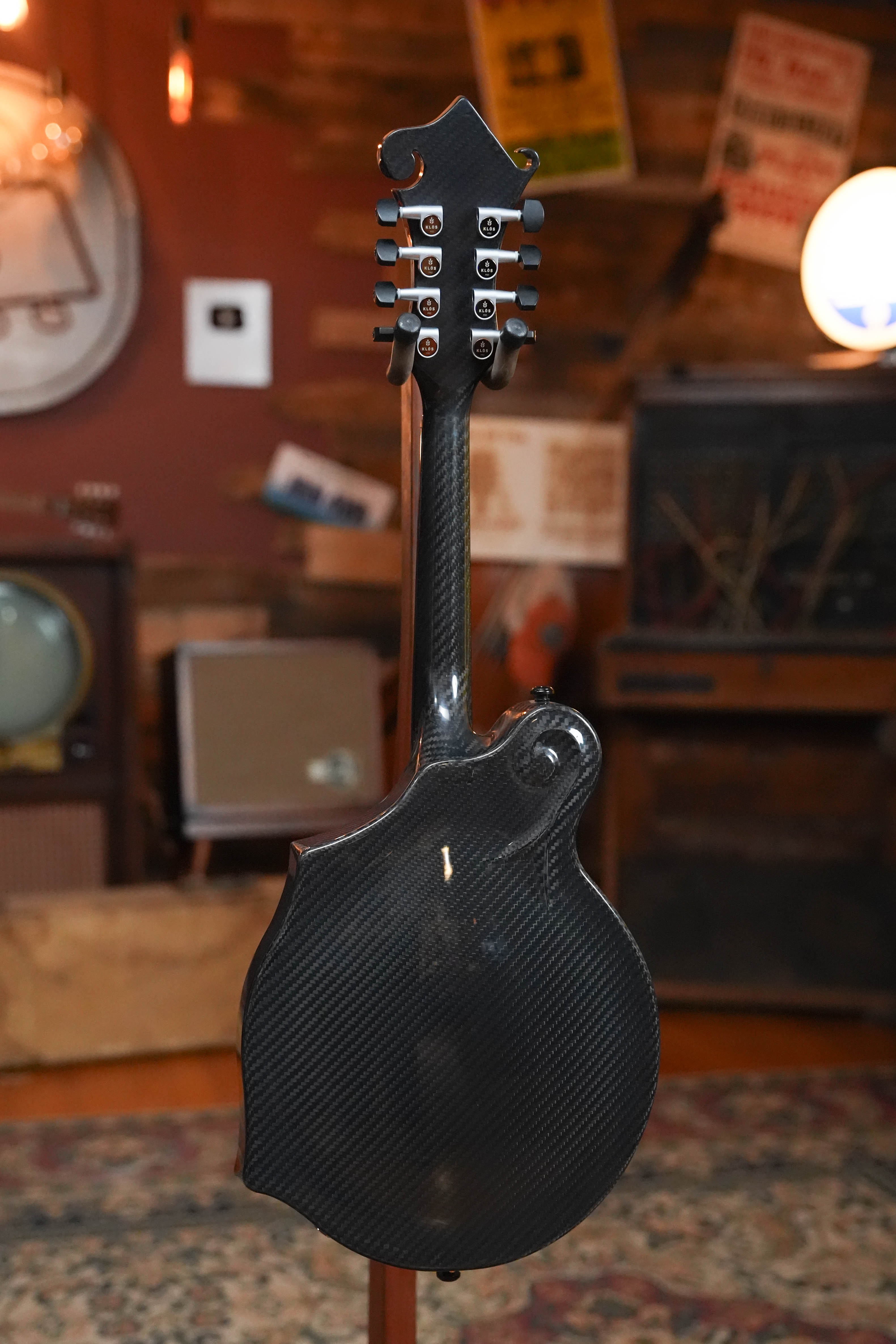 KLOS X_MF_DAE Full Carbon Fiber F-Style Acoustic-Electric Mandolin w/ Pickup #5061