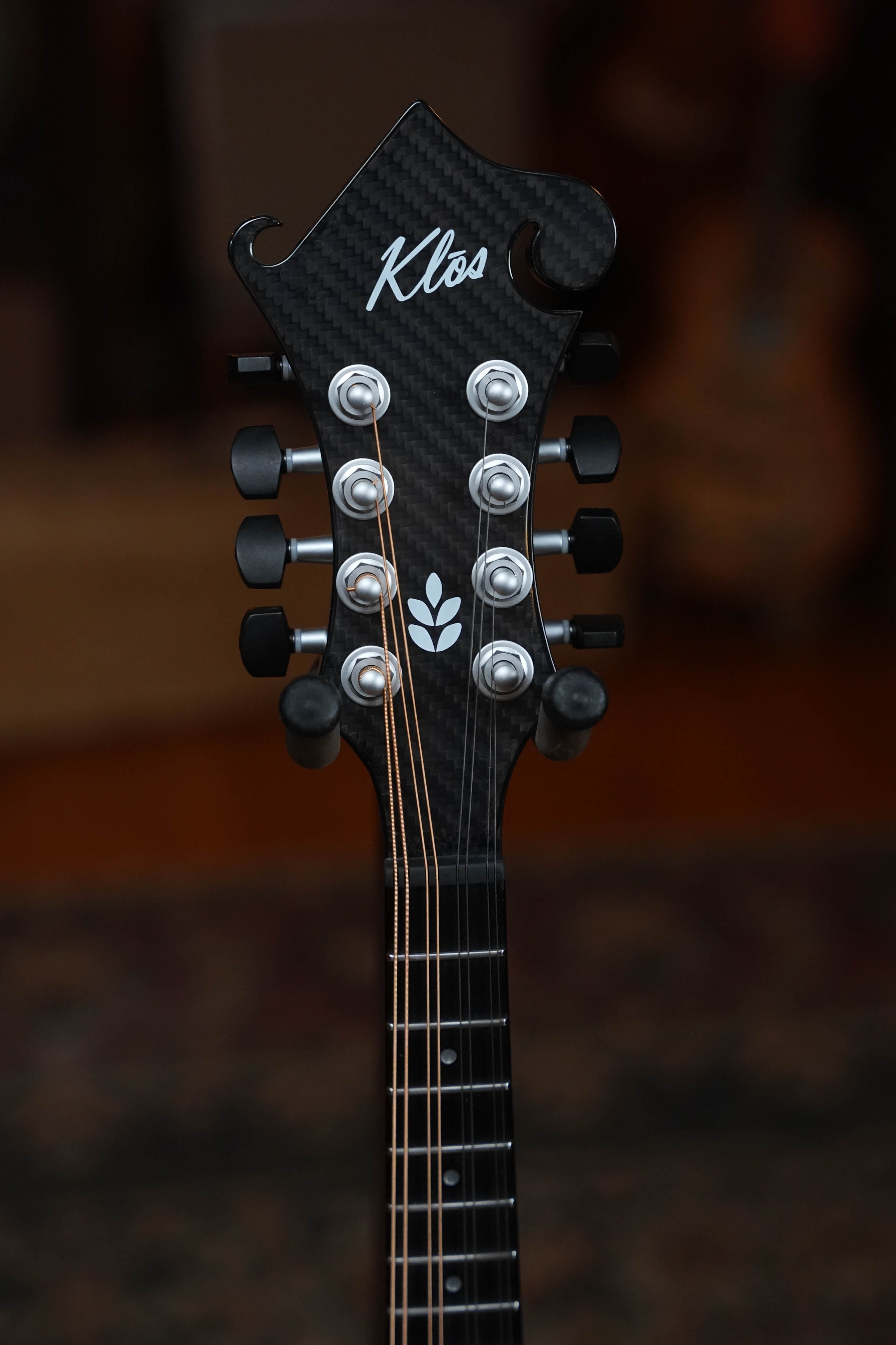 KLOS X_MF_DAE_EQ Full Carbon Fiber F-Style Acoustic-Electric Mandolin w/ Electronics #5176