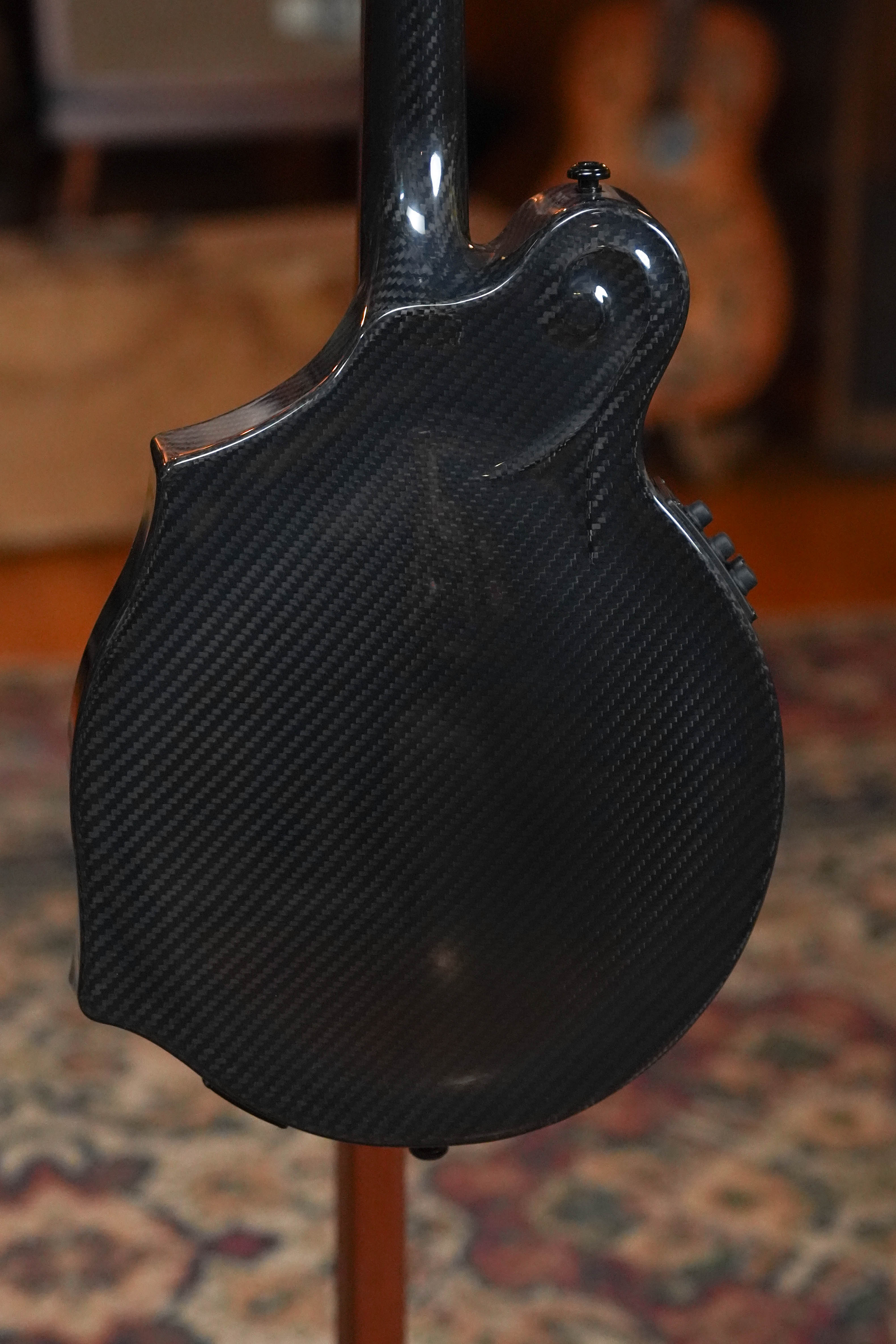 KLOS X_MF_DAE_EQ Full Carbon Fiber F-Style Acoustic-Electric Mandolin w/ Electronics #5176