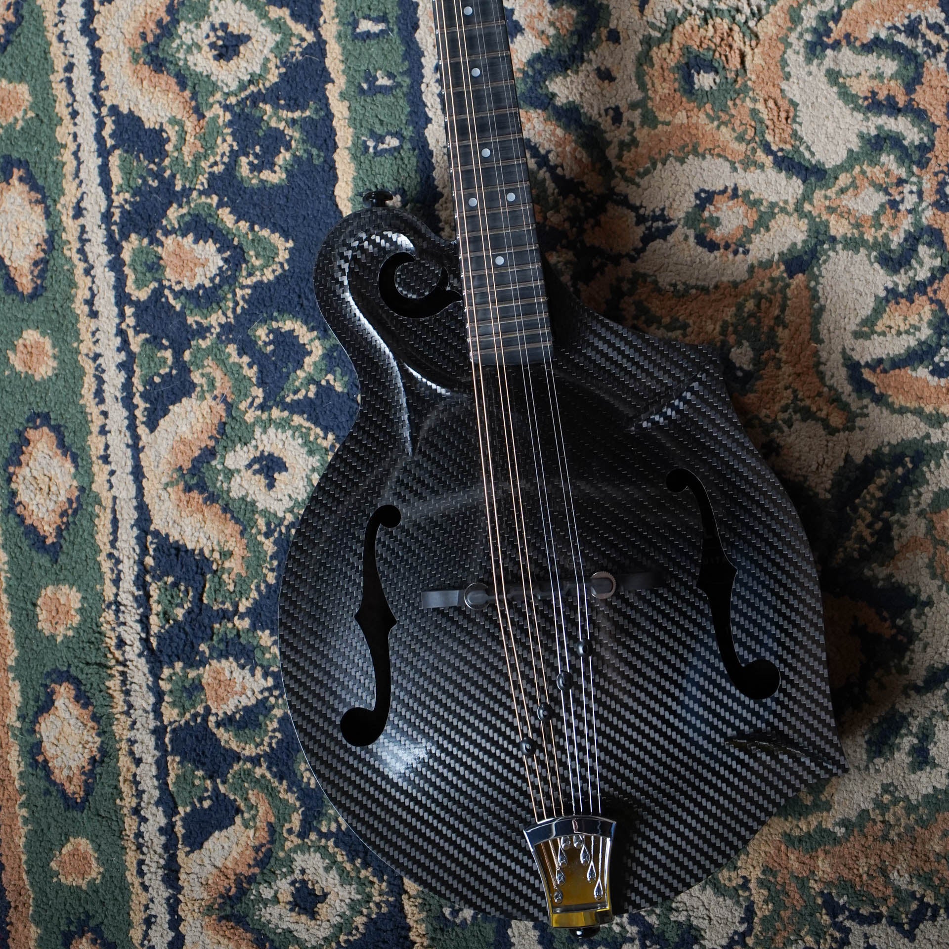 KLOS X_MF_DA Full Carbon Fiber F-Style Acoustic Mandolin #5148
