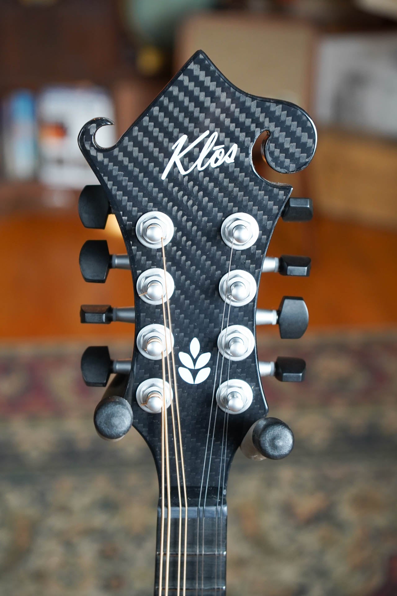 KLOS X_MF_DA Full Carbon Fiber F-Style Acoustic Mandolin #5148