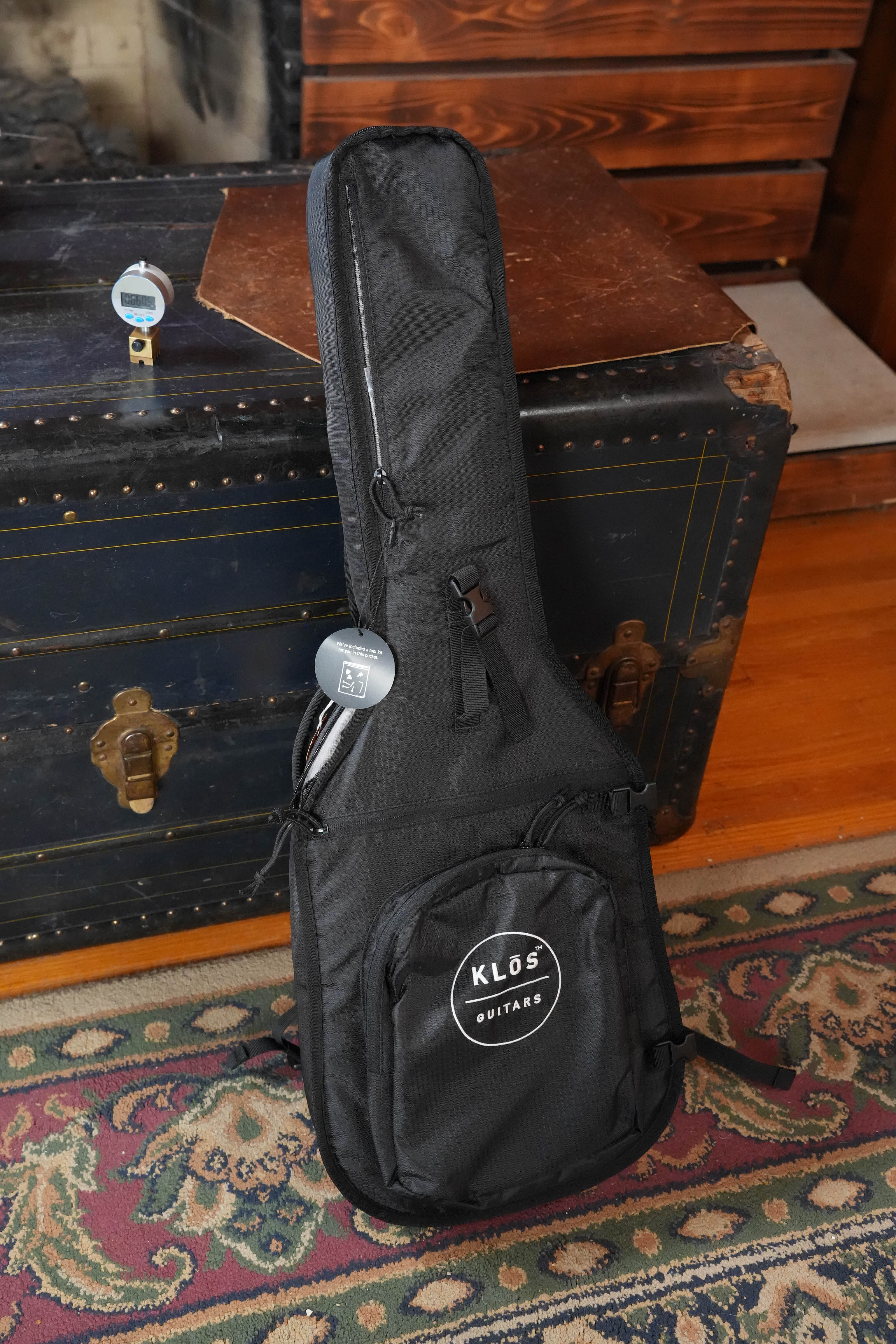 KLOS X_T_DA Full Carbon Fiber Travel Acoustic Guitar #6341