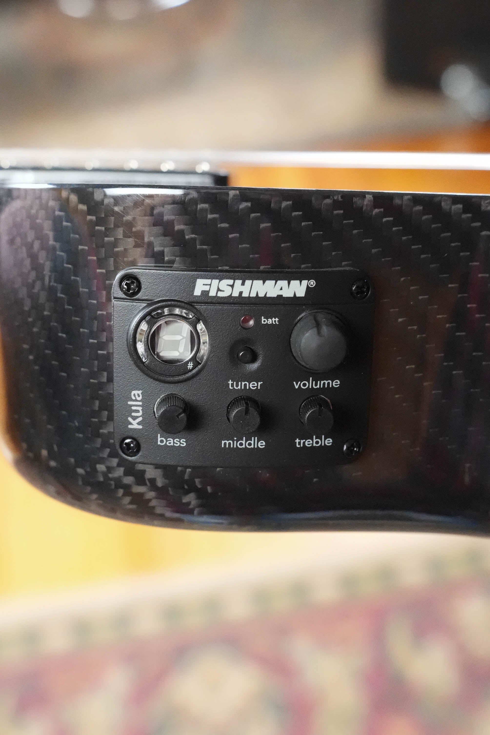 KLOS X_U_TEN_DAE Full Carbon Fiber Tenor Ukulele w/Electronics #6229