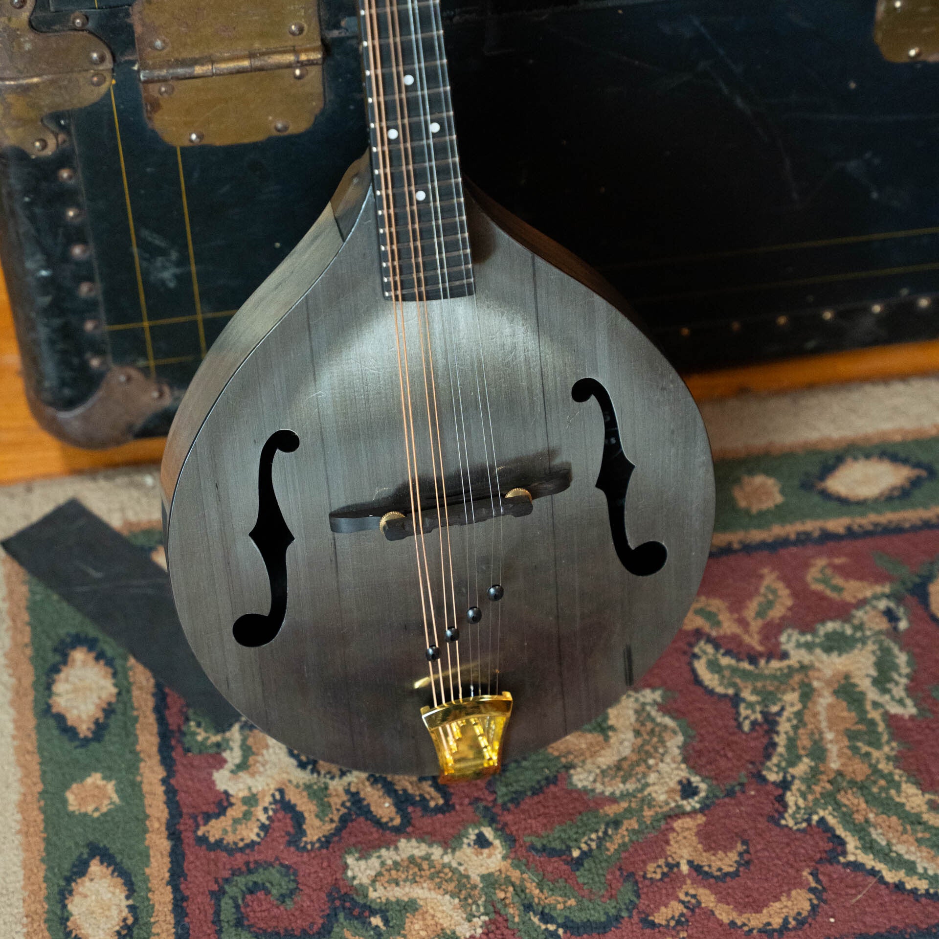 KLOS CT_MA_DAE Full Carbon Timber A-Style Mandolin w/K&K Pickup and Gold Hardware #4996