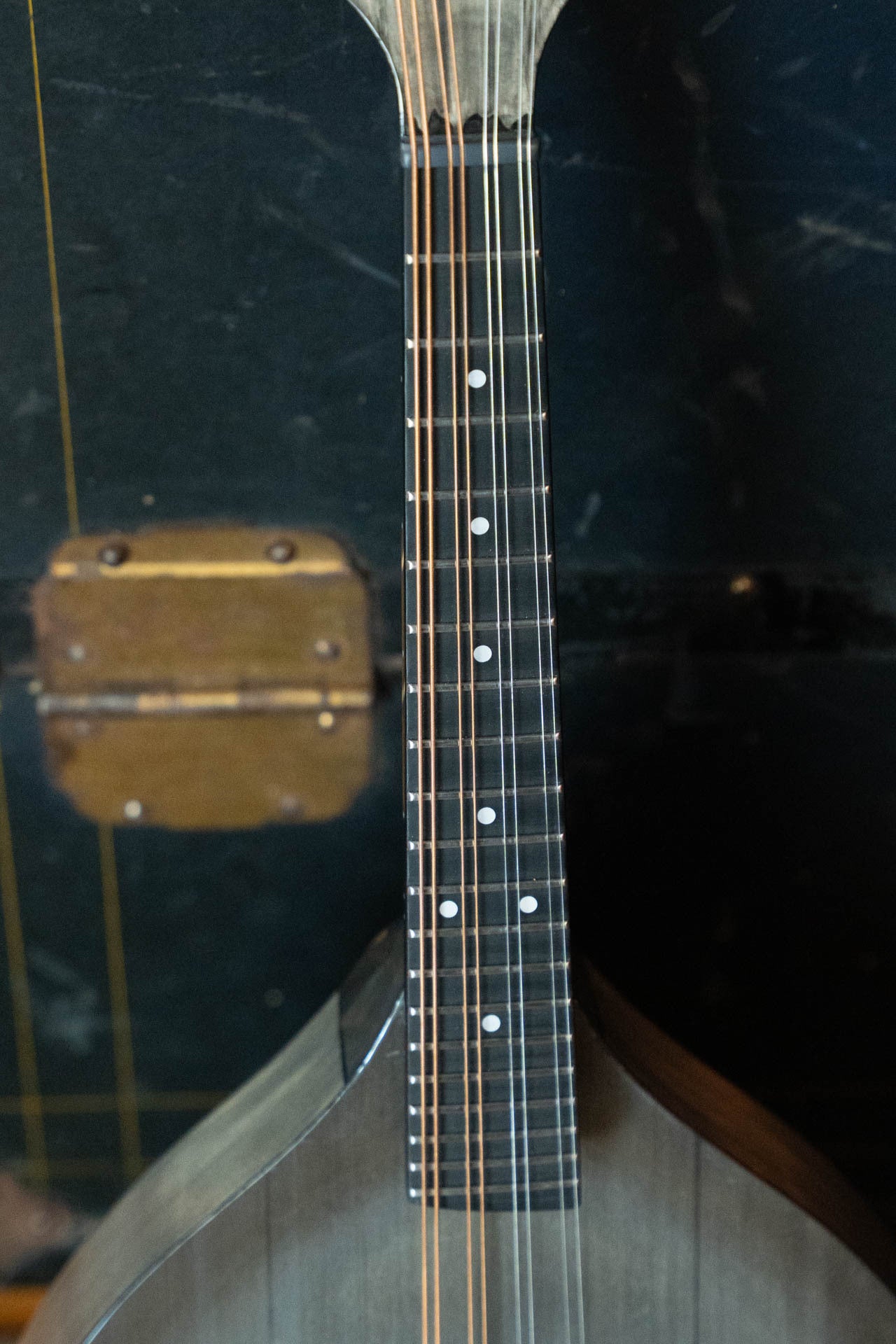 KLOS CT_MA_DAE Full Carbon Timber A-Style Mandolin w/K&K Pickup and Gold Hardware #4996