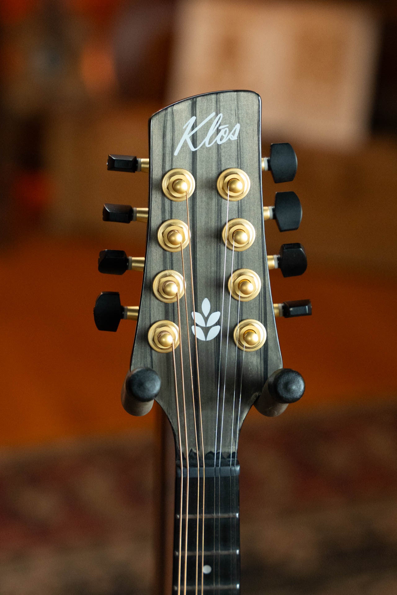 KLOS CT_MA_DAE Full Carbon Timber A-Style Mandolin w/K&K Pickup and Gold Hardware #4996
