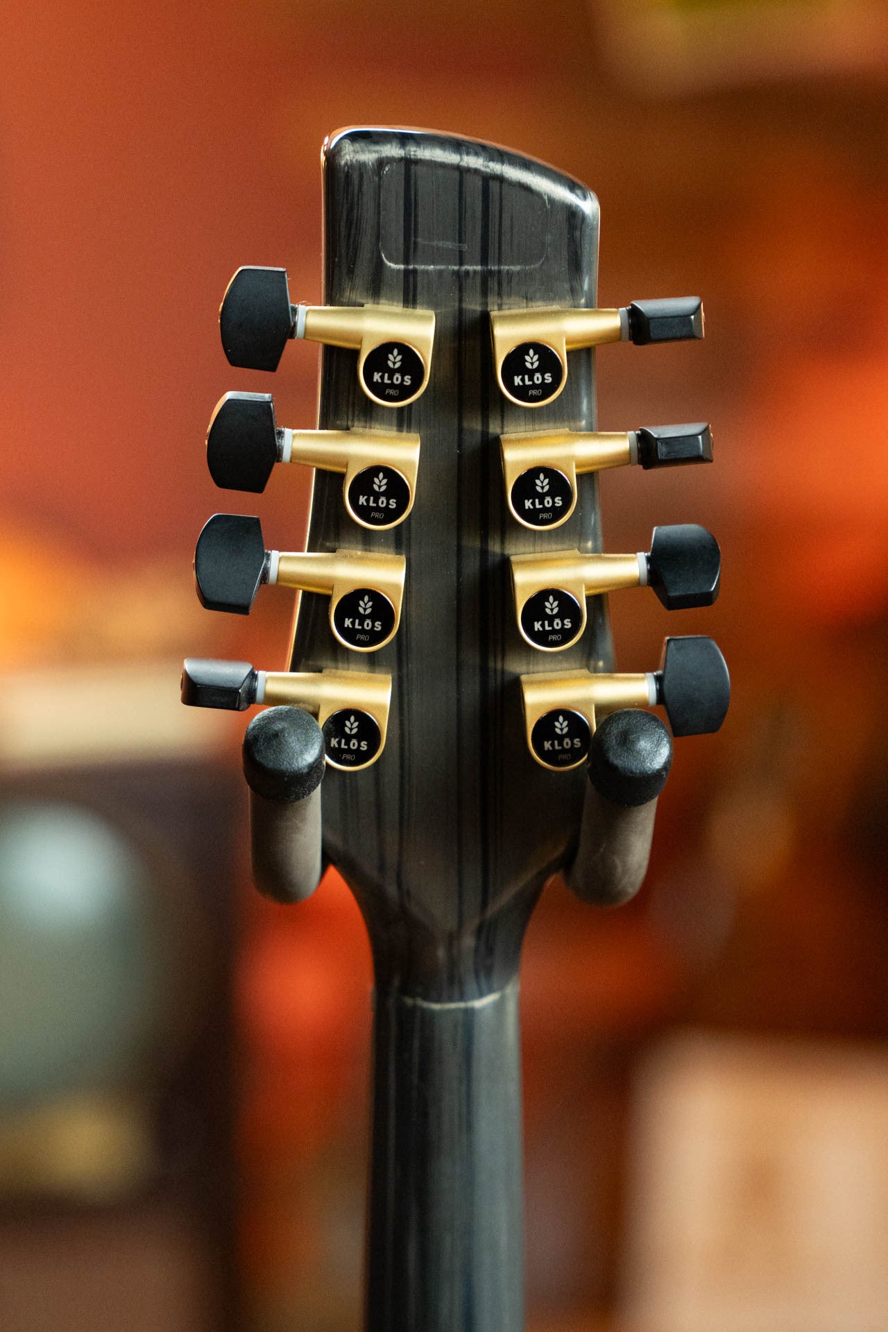 KLOS CT_MA_DAE Full Carbon Timber A-Style Mandolin w/K&K Pickup and Gold Hardware #4996