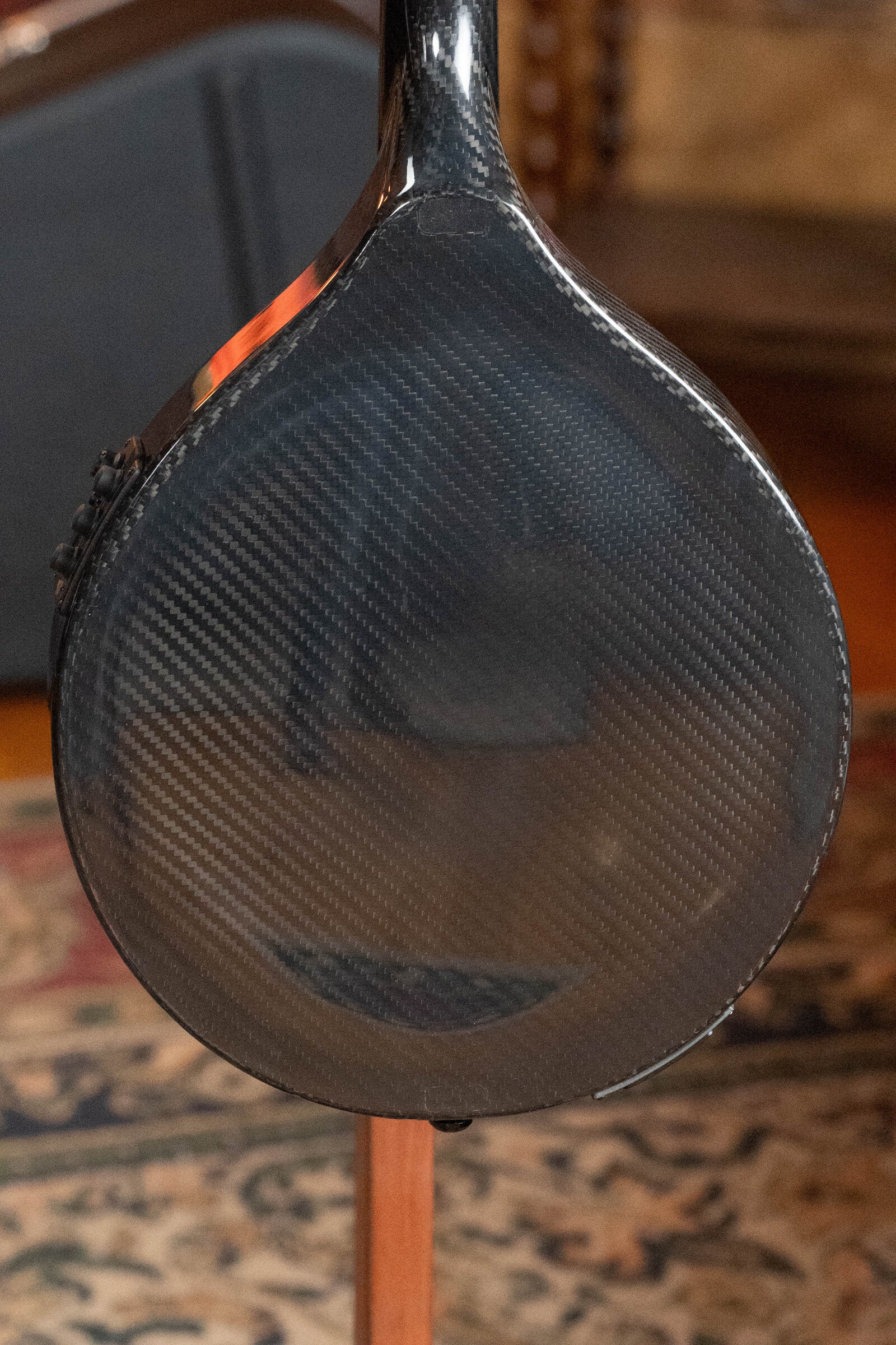 KLOS *Left-Handed* X_MA_DAE_EQ Full Carbon A-Style Mandolin w/KLOS EQ Preamp Pickup #4969