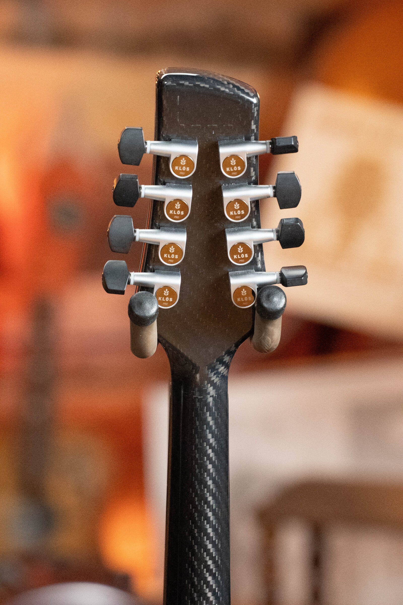 KLOS *Left-Handed* X_MA_DAE_EQ Full Carbon A-Style Mandolin w/KLOS EQ Preamp Pickup #4969