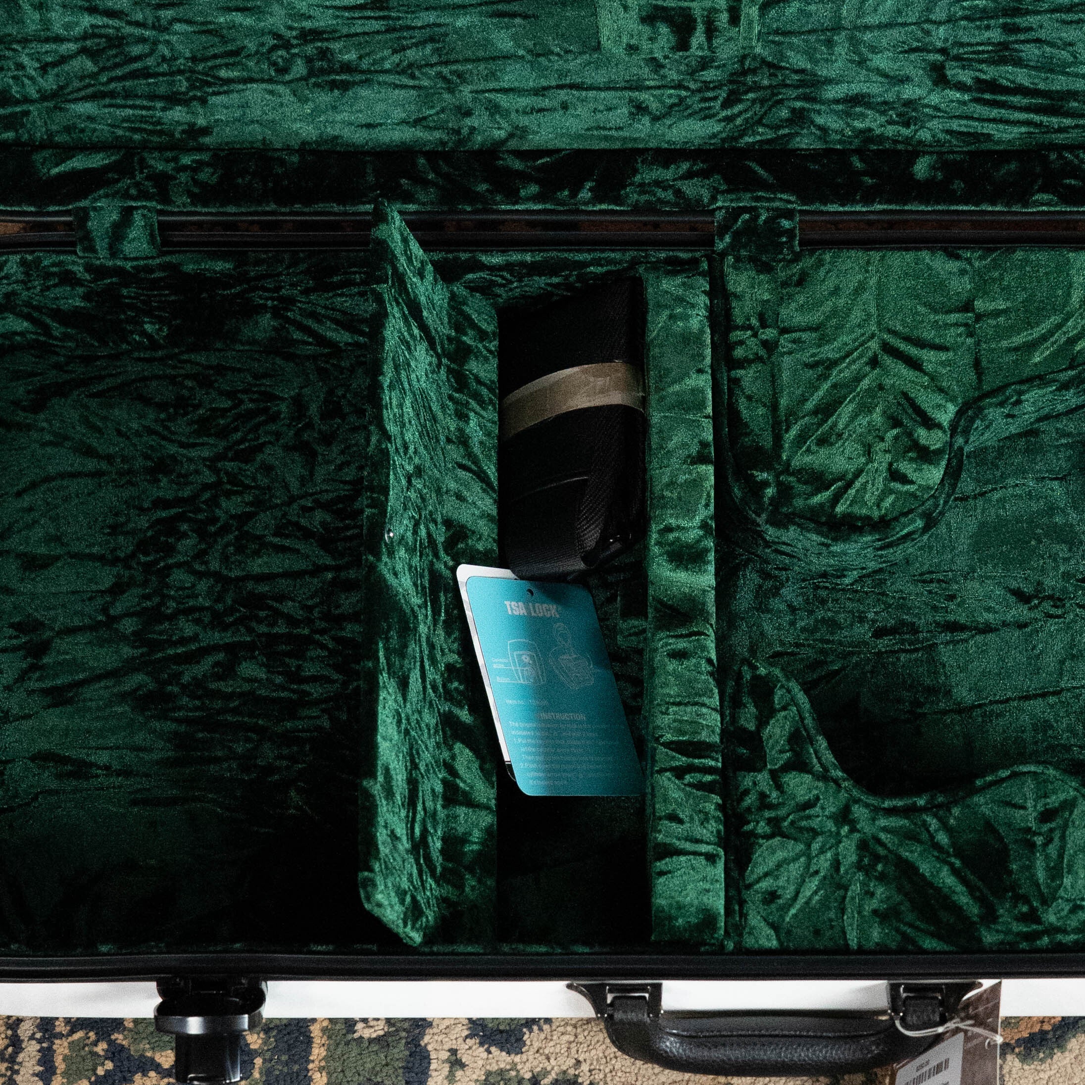 KLOS White Mandolin Hardshell Case