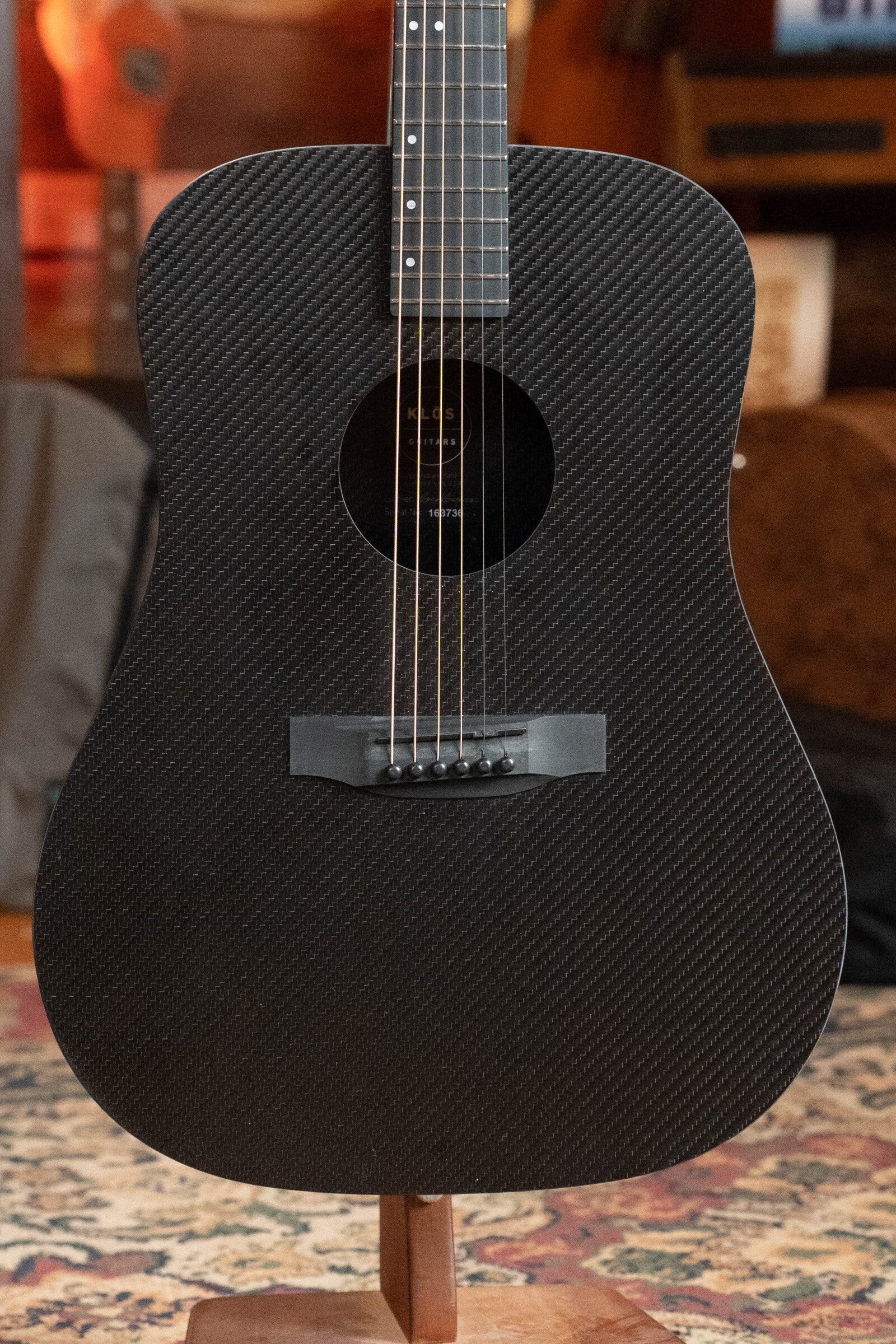 KLOS X_F_DAE Full Carbon Dreadnought Guitar w/Fishman Pickup #3736