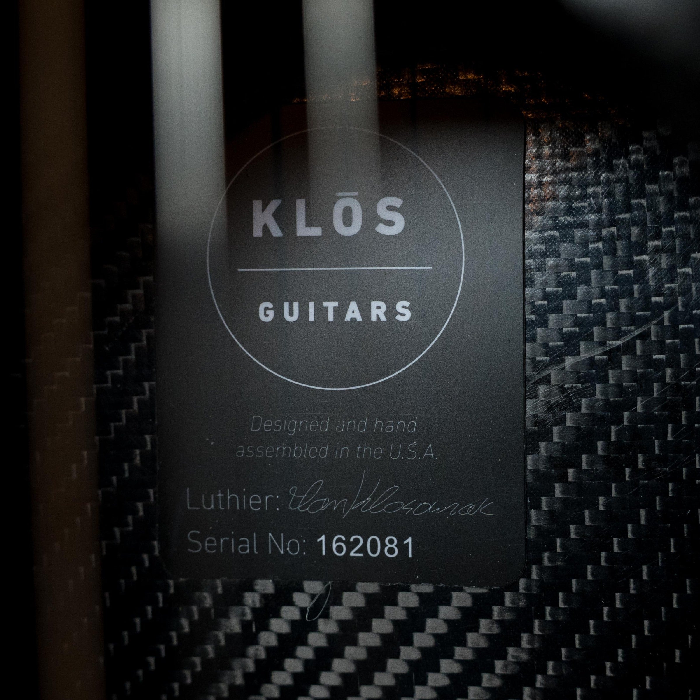 KLOS X_GC_DAE Full Carbon Grand Cutaway Guitar w/LR Baggs Pickup #2081