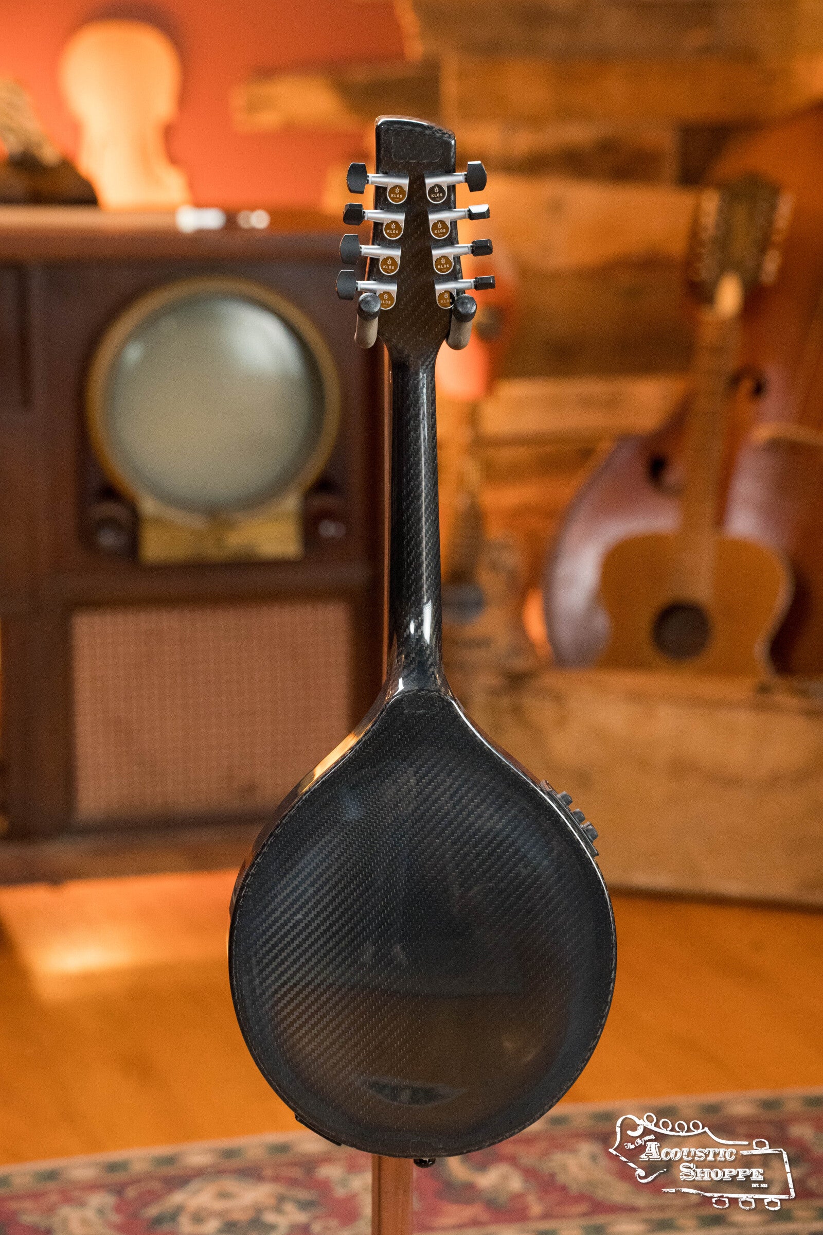 KLOS X_MA_DAE Full Carbon A-Style Mandolin w/KLOS EQ Preamp Pickup #3606