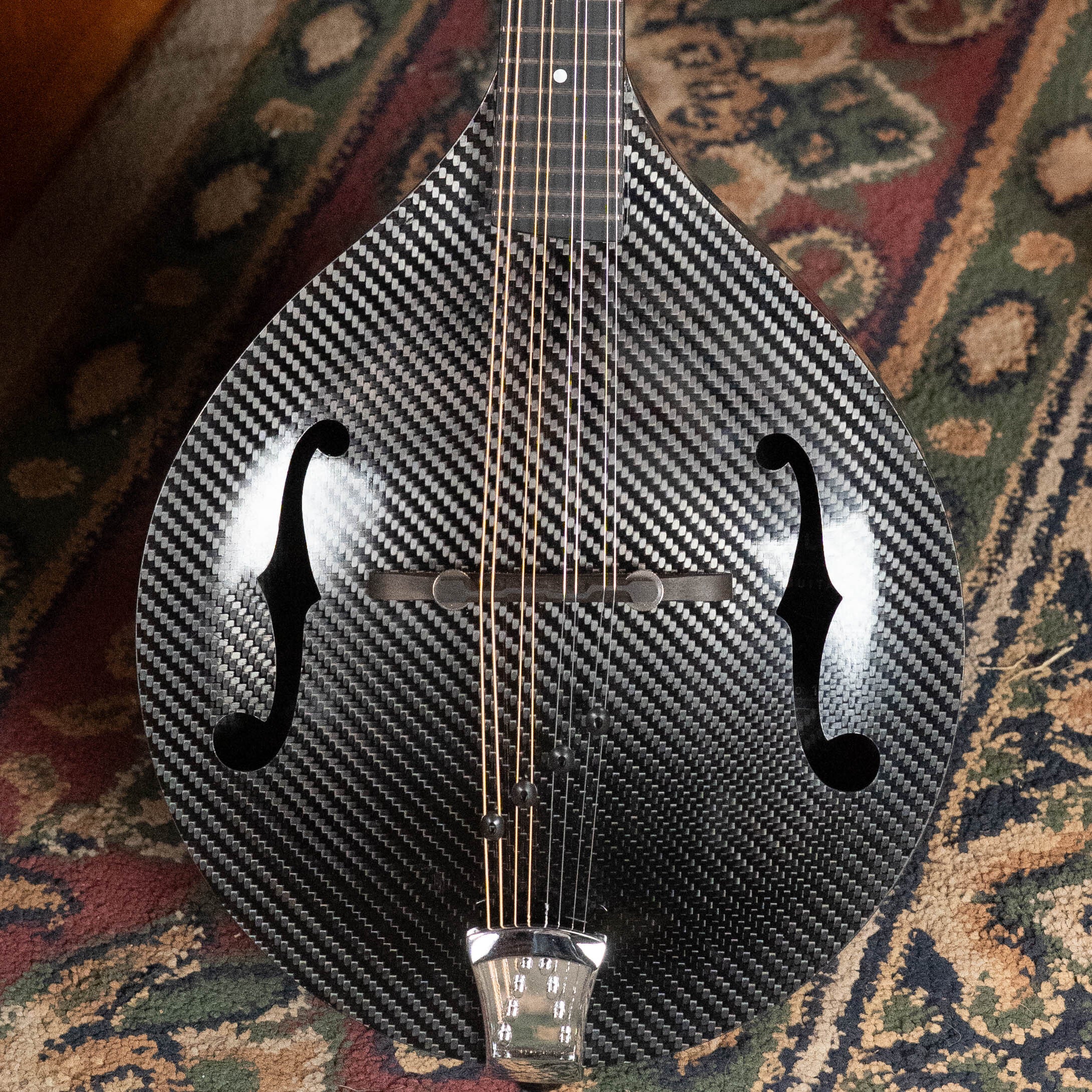 KLOS X_MA_DAE Full Carbon A-Style Mandolin w/KLOS Transducer Pickup #4824