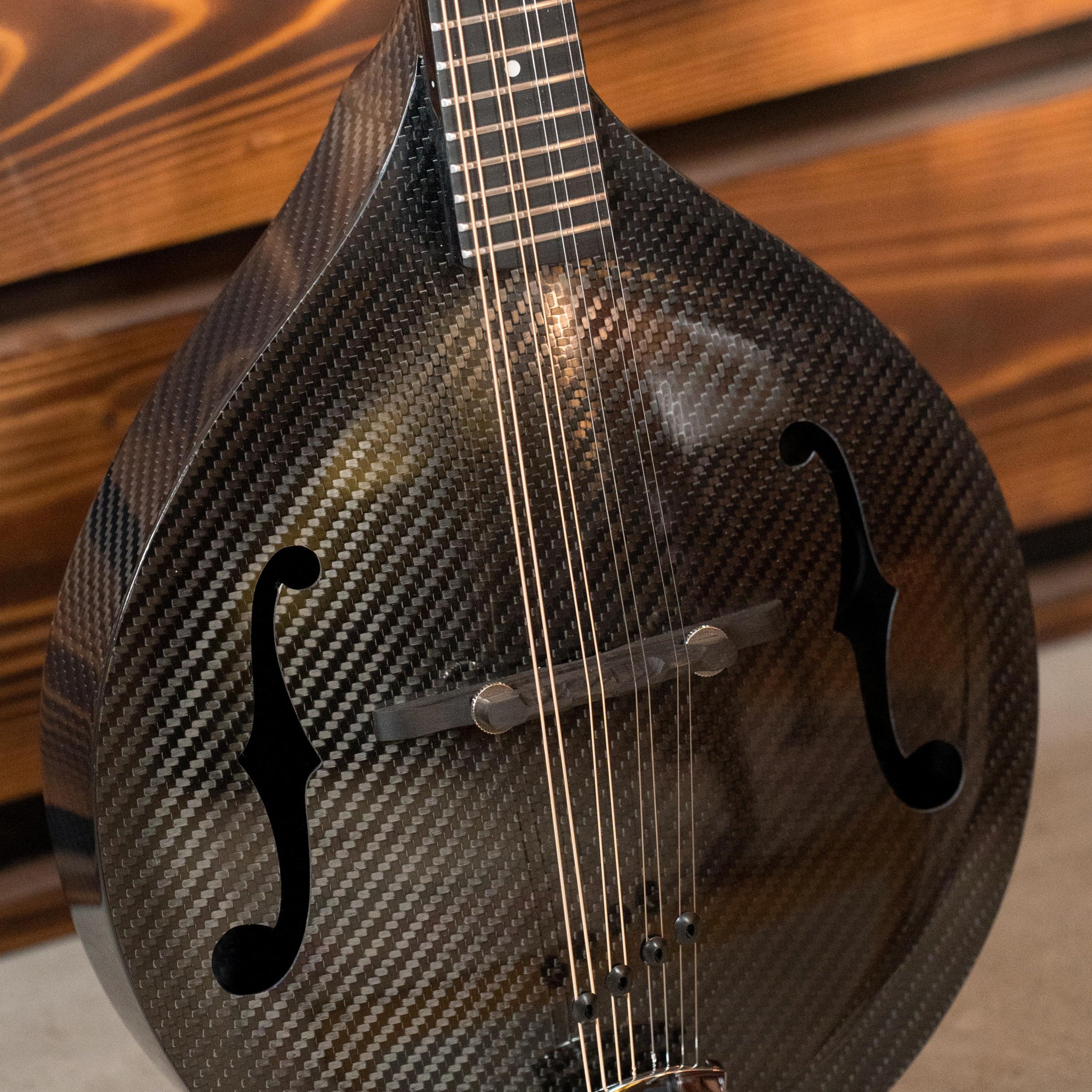KLOS X_MA_DAE Full Carbon A-Style Mandolin w/KLOS Transducer Pickup and Hardshell Case #2585