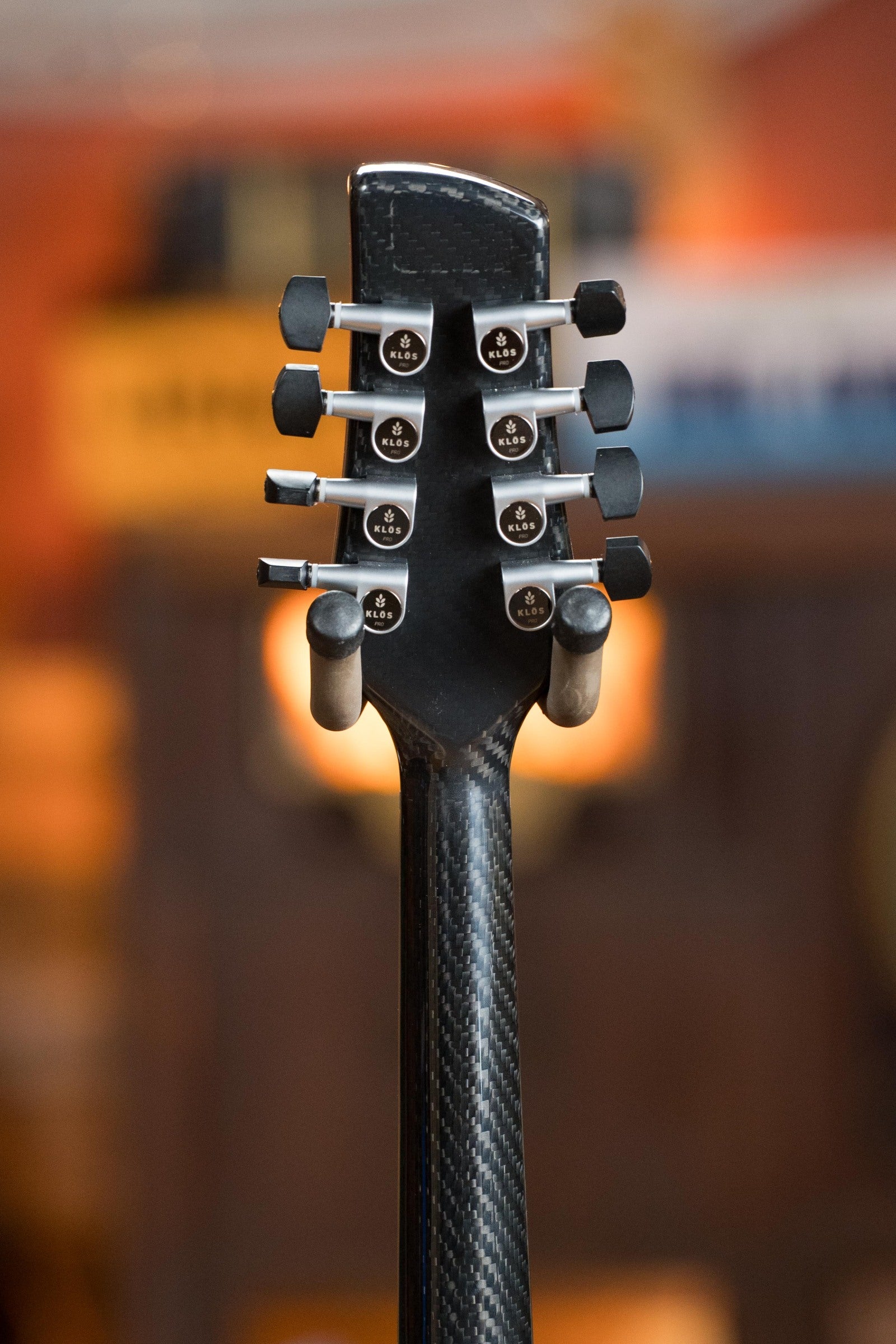 KLOS X_MA_DAE Full Carbon A-Style Mandolin w/KLOS Transducer Pickup and Hardshell Case #2585