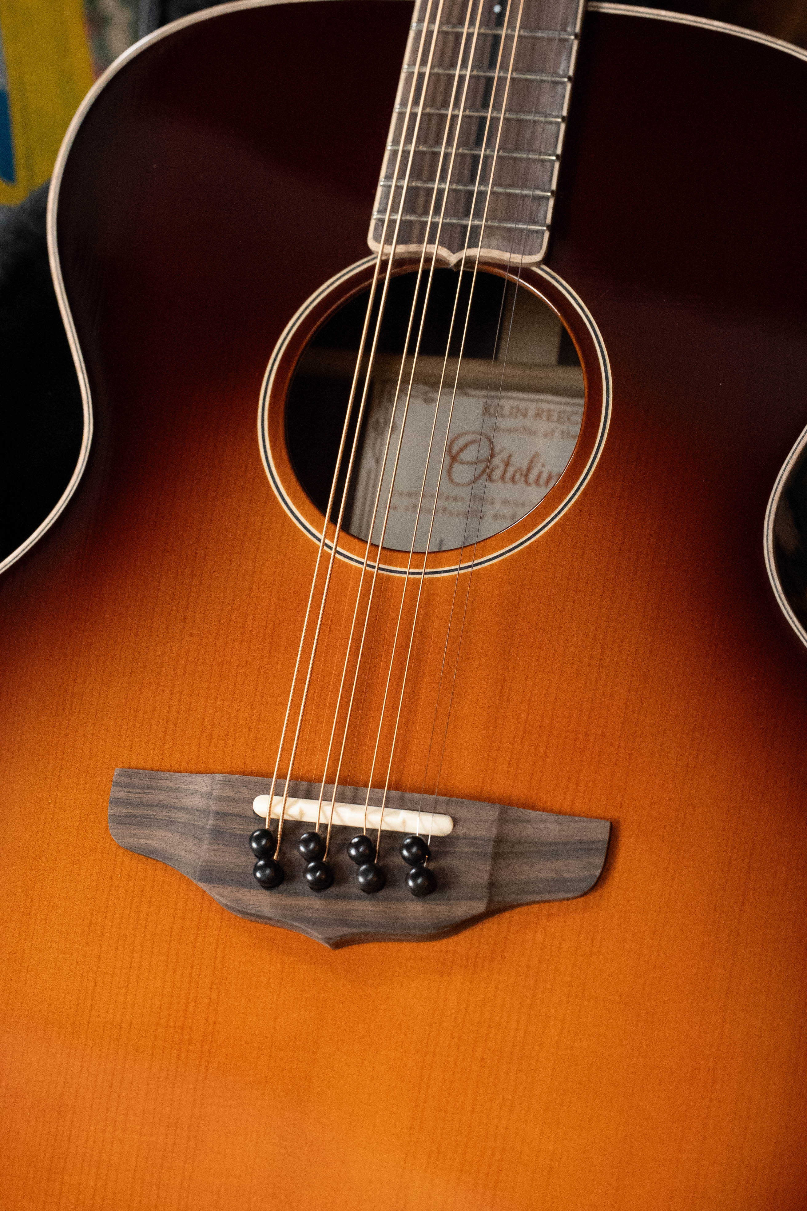 KR Strings S Deluxe Spruce/Rosewood Sunburst Octolindo