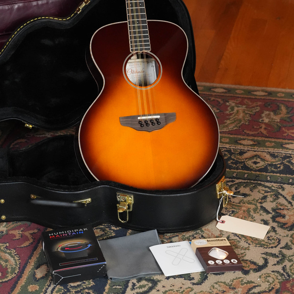 KR Strings S Deluxe Spruce/Rosewood Sunburst Octolindo #0002