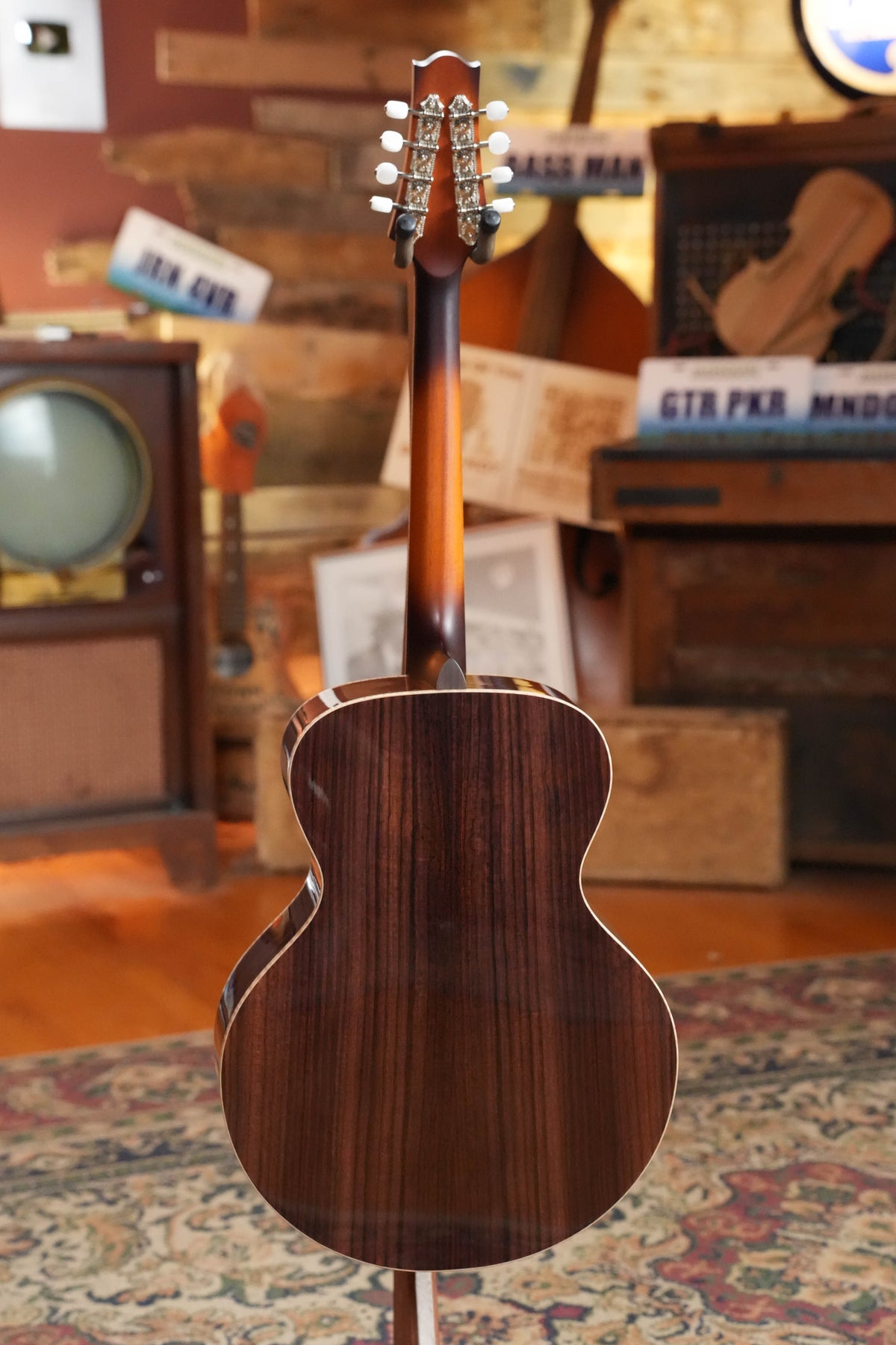 KR Strings S Deluxe Spruce/Rosewood Sunburst Octolindo #0002
