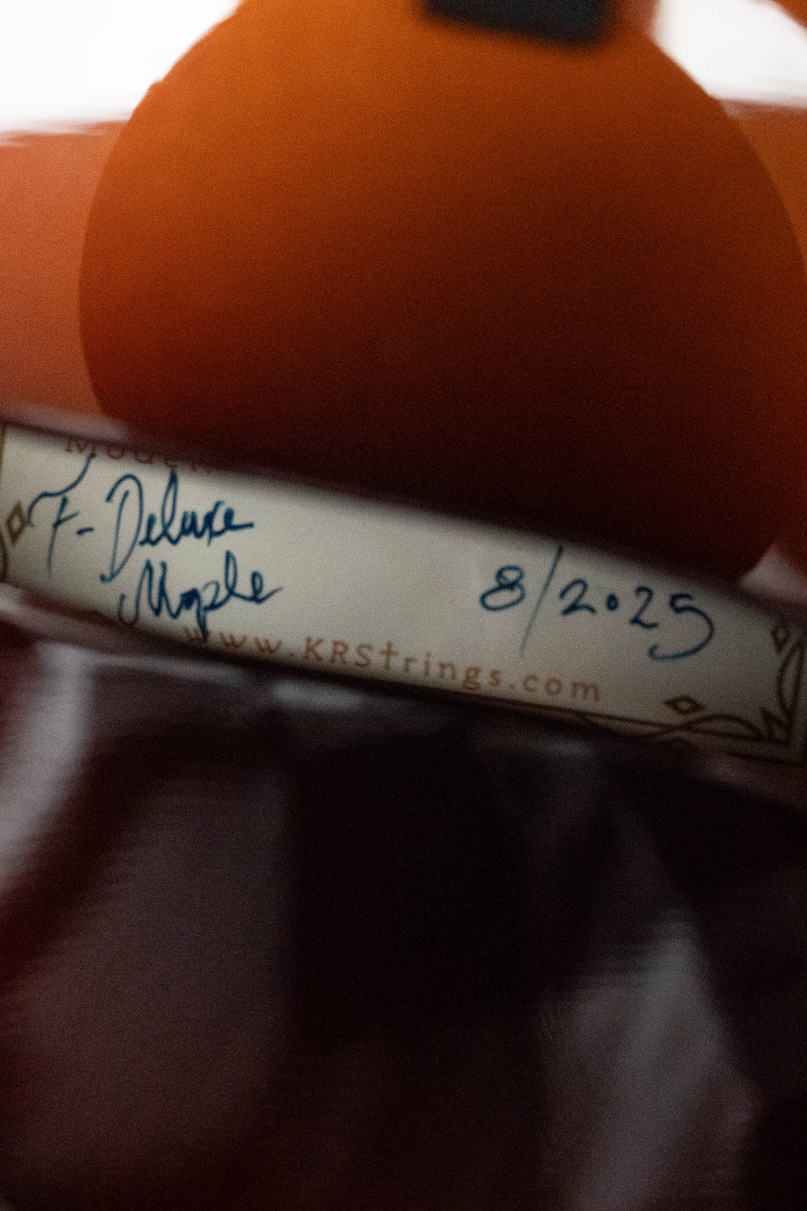 KR Strings "Moon" Spruce/Maple F-Model Deluxe Sunburst Octolindo