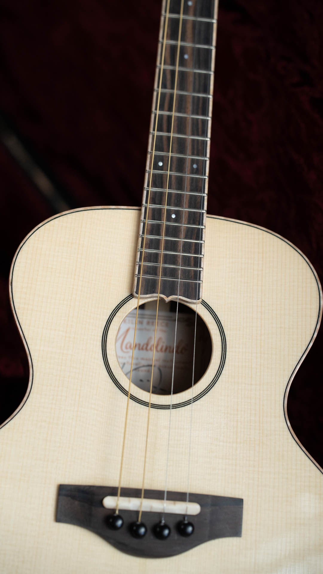 KR Strings Artist Spruce/Rosewood Acoustic Mandolindo #0002