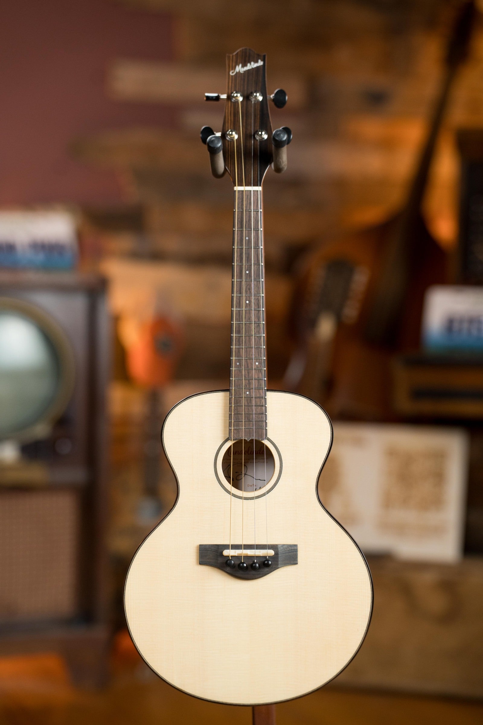 KR Strings Scholar Spruce/Mahogany Acoustic Mandolindo #0001